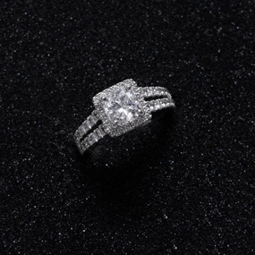 1.18 ct Diamond Whitegold Ring   VVS1