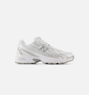 740 Weiß-Silber Herren Lifestyle-Schuh - Weiß/Silber Metallic/Reflexion
