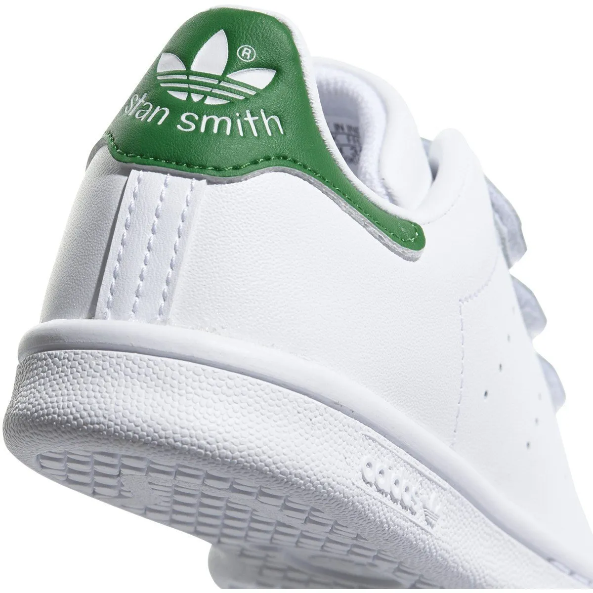 Adidas Jungen Stan Smith CF C Weiß/Grün