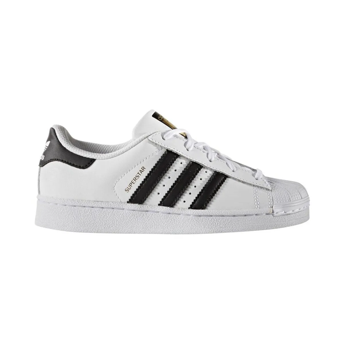 Adidas Jungen Superstar Foundation C Weiß/Schwarz