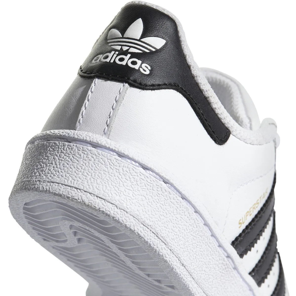 Adidas Jungen Superstar Foundation C Weiß/Schwarz