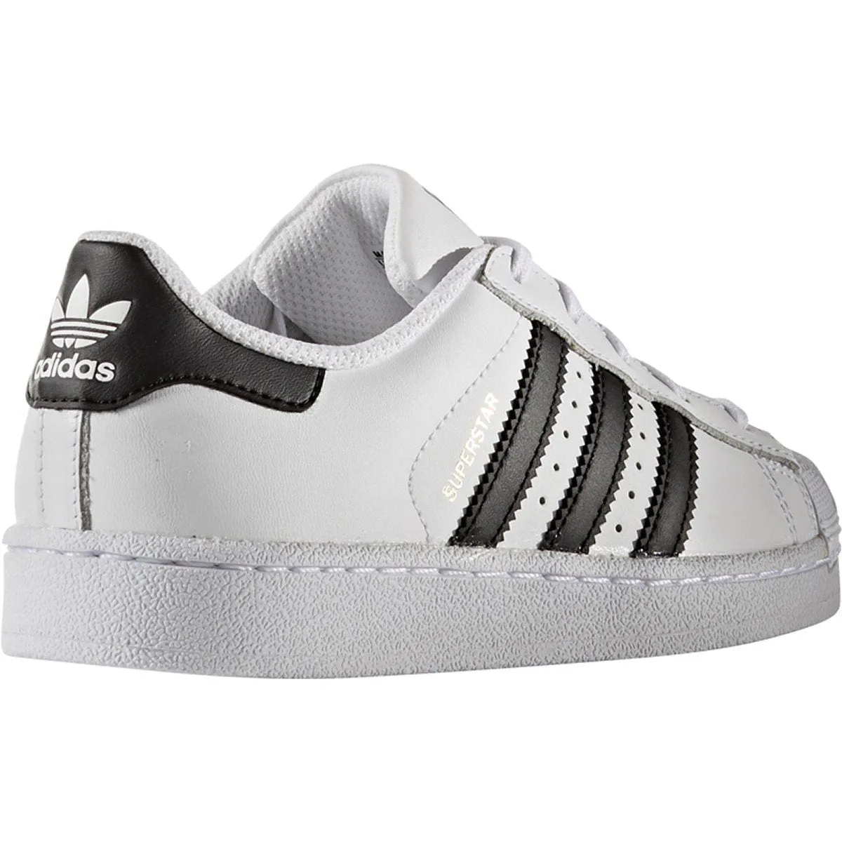 Adidas Jungen Superstar Foundation C Weiß/Schwarz
