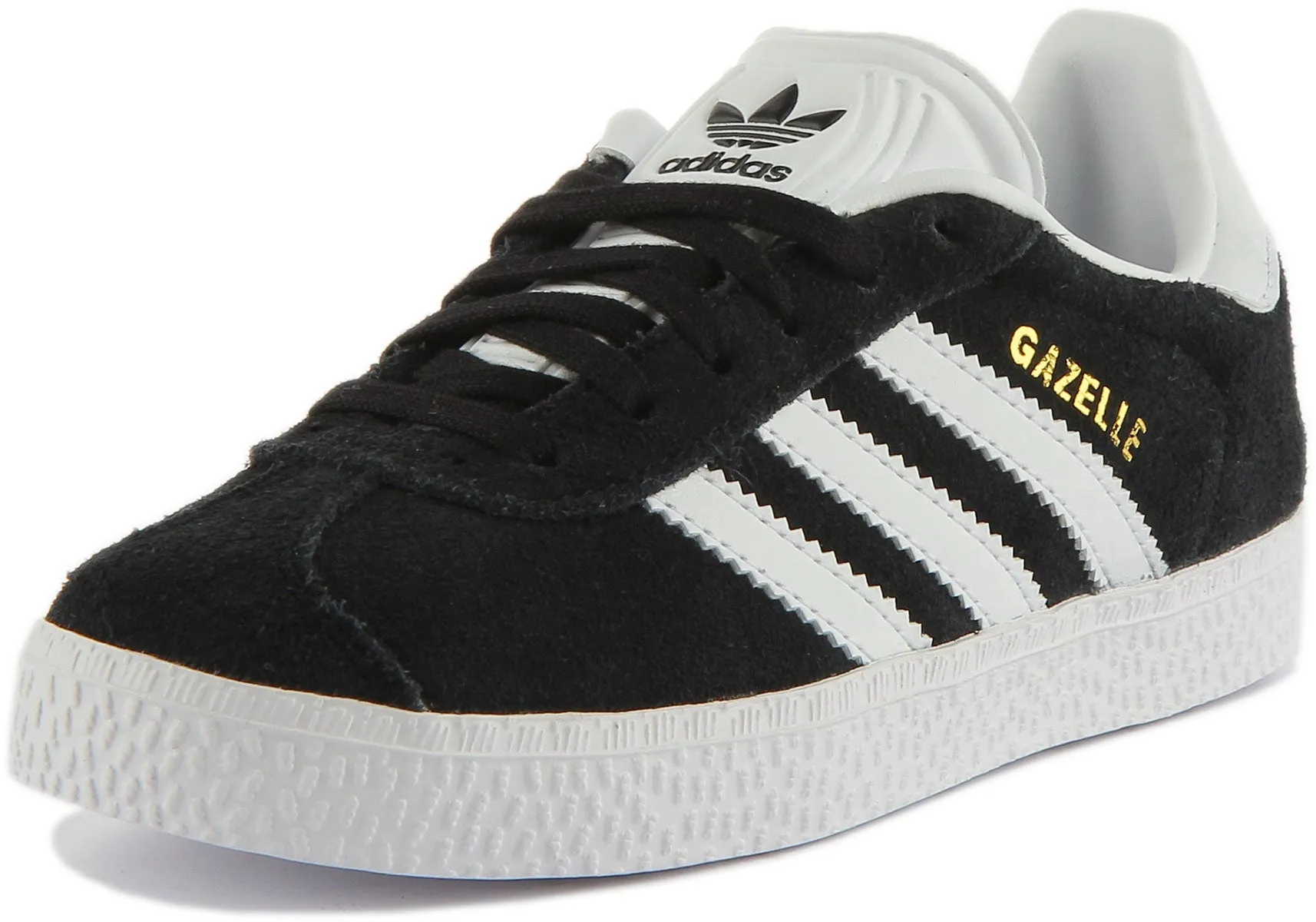 Adidas Gazelle C In Schwarz Weiß Für Kinderschuhe Adidas