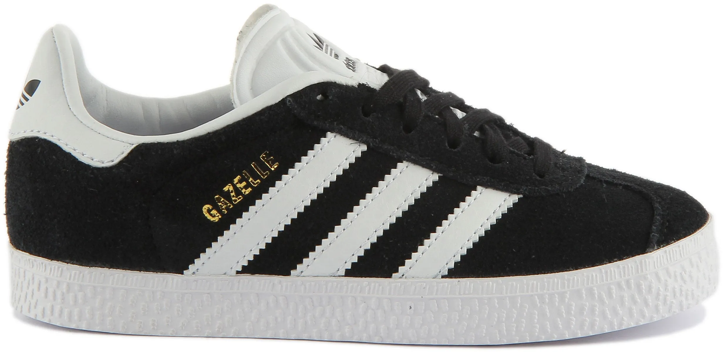Adidas Gazelle C In Schwarz Weiß Für Kinderschuhe Adidas
