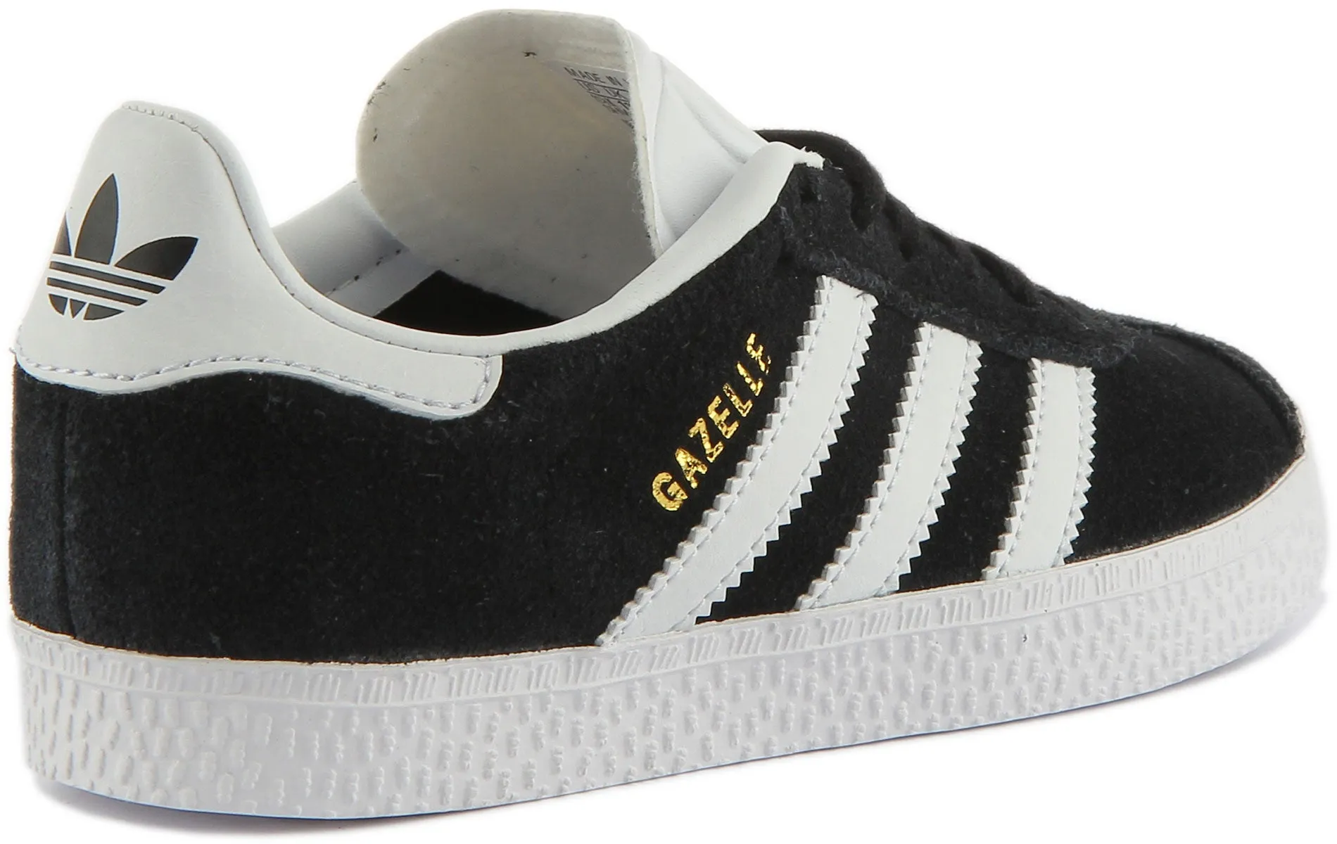 Adidas Gazelle C In Schwarz Weiß Für Kinderschuhe Adidas