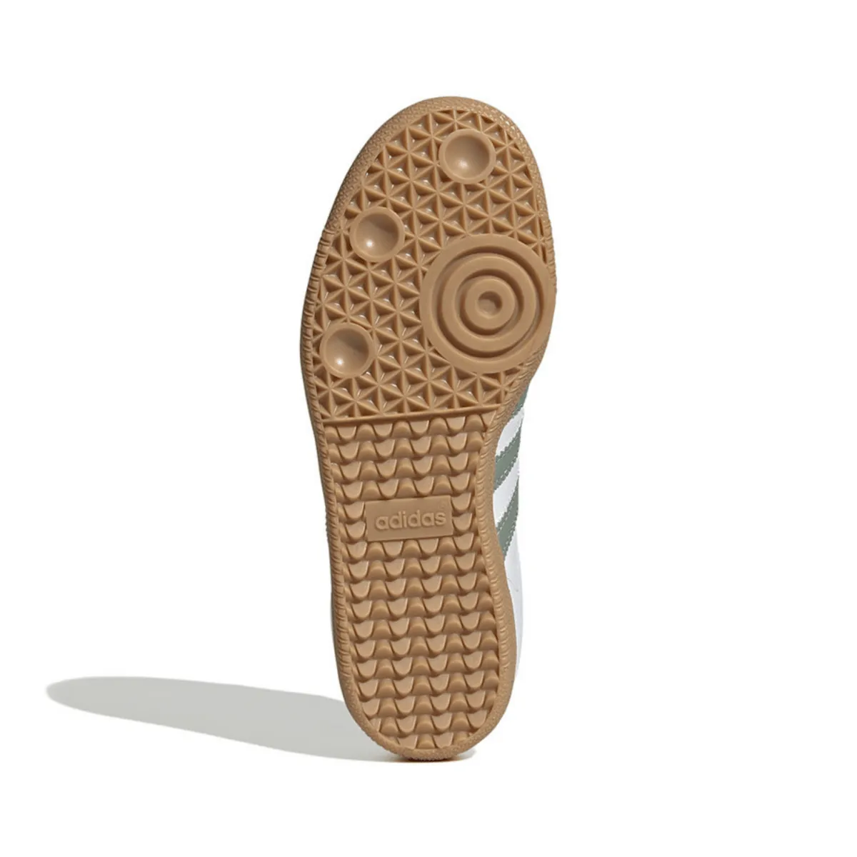 Adidas Kinderschuhe (Grundschule) Samba OG Wolkenweiß/Silbergrün/Gummi