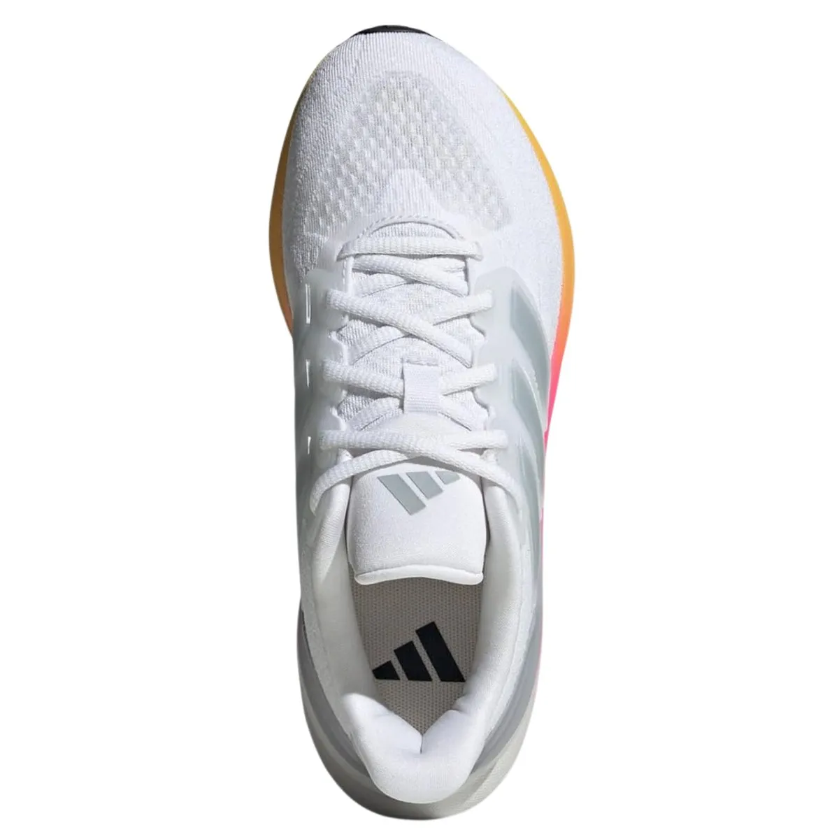 Adidas Kinder (Schulkind) UltraBounce 5 Wolkenweiß/Halo Silber/Core Schwarz