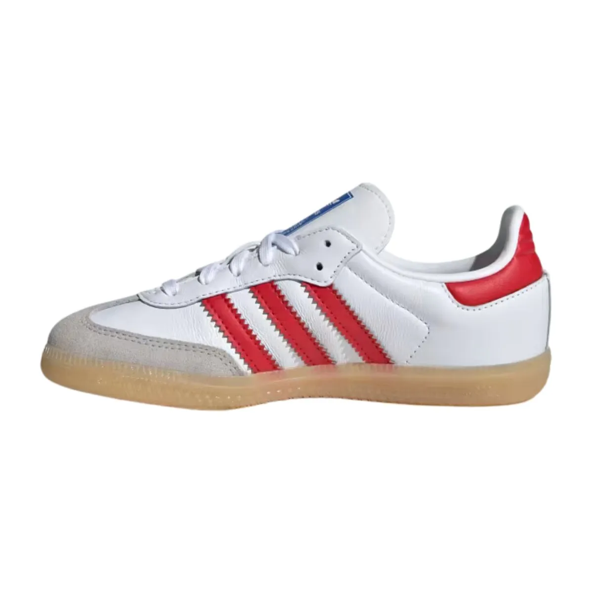 Adidas Kinder (Vorschule) Samba OG Wolkenweiß/College-Rot/Gummi