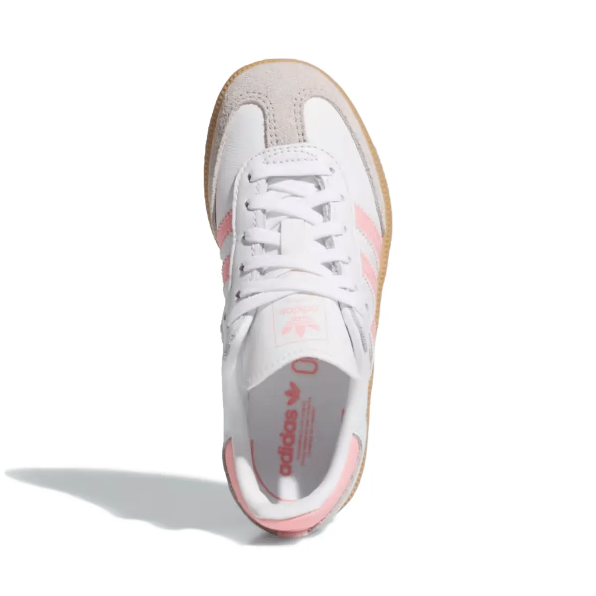 Adidas Kinder (Vorschule) Samba OG Wolkenweiß/Halbrosa Glitzer/Gummi