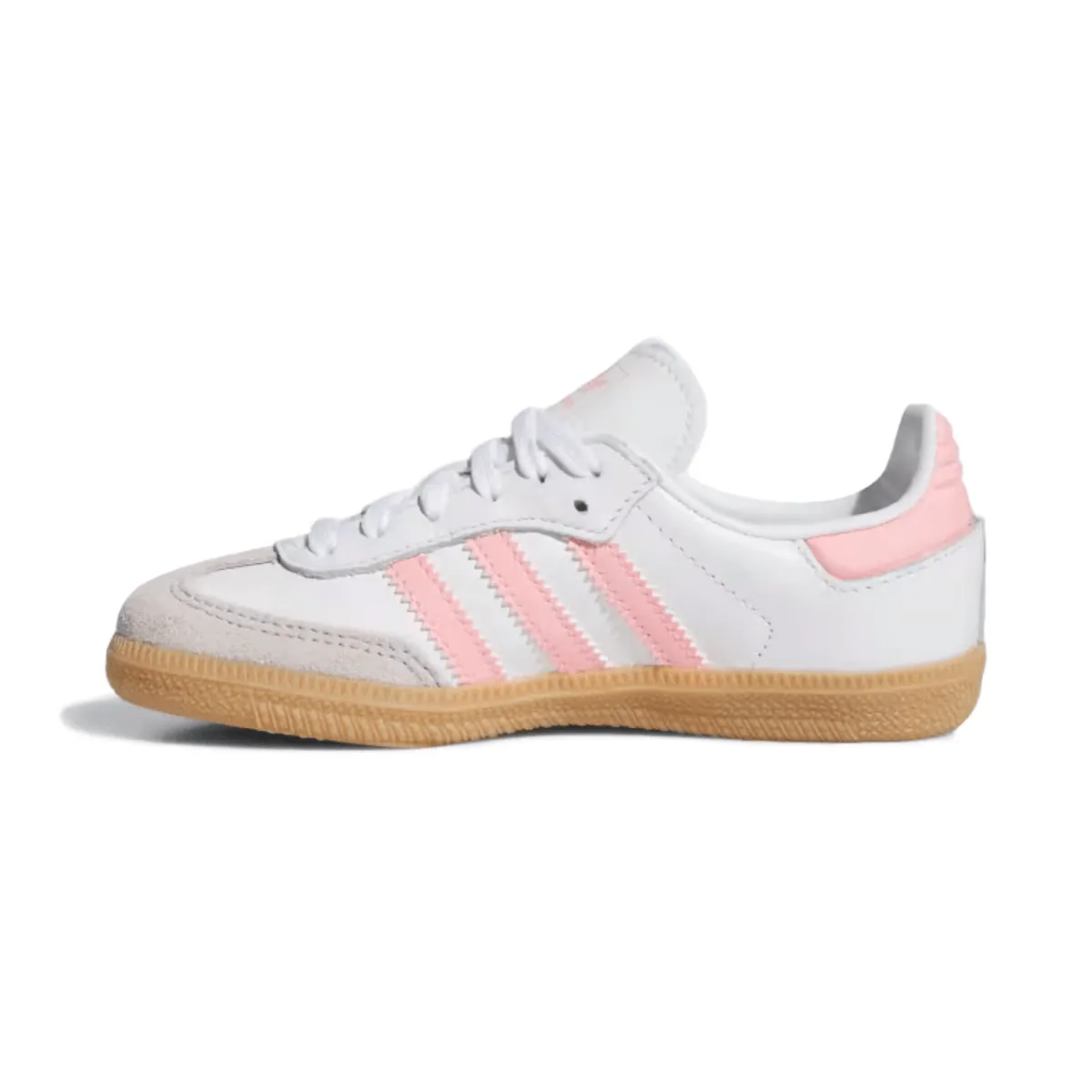 Adidas Kinder (Vorschule) Samba OG Wolkenweiß/Halbrosa Glitzer/Gummi