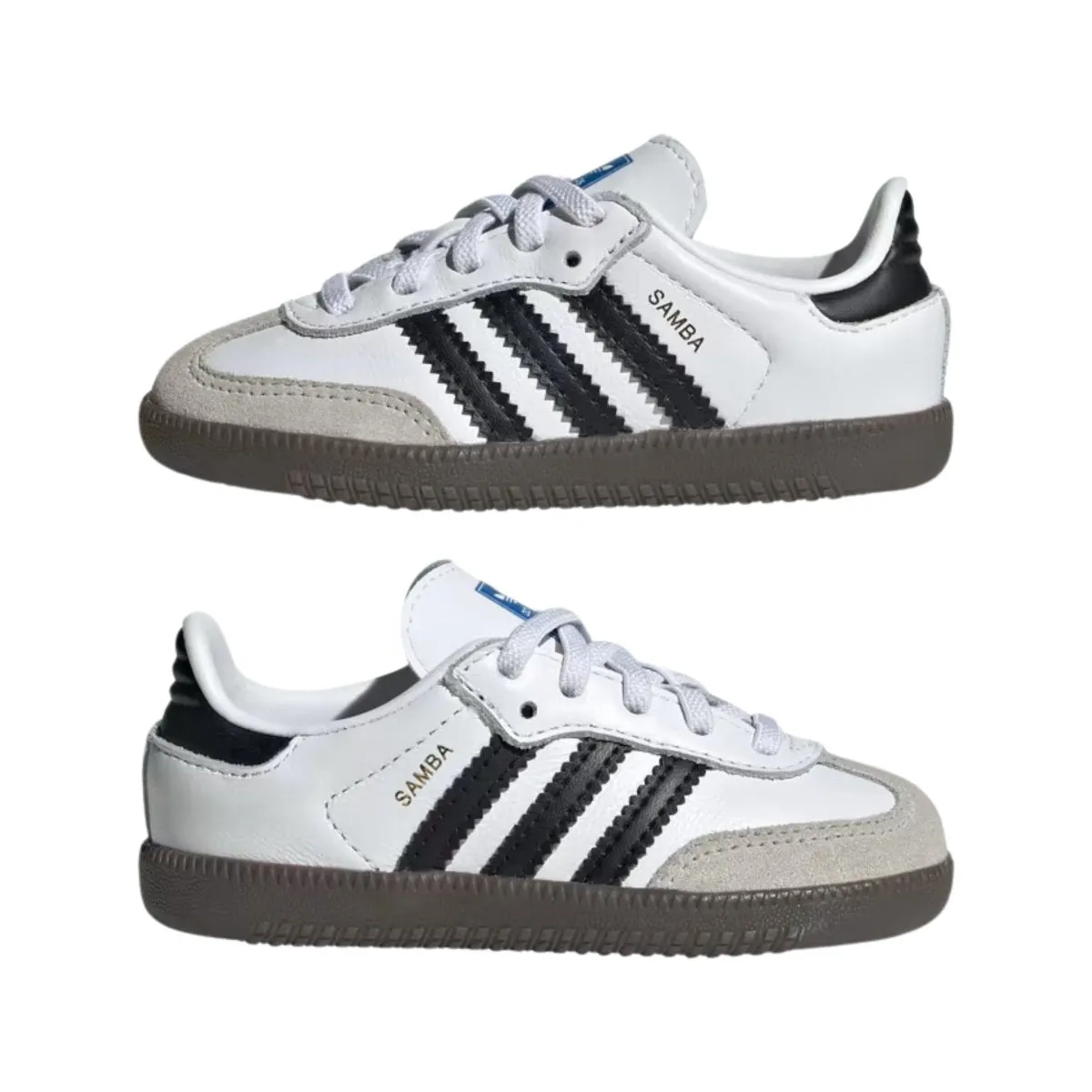Adidas Kleinkind-Samba OG Wolkenweiß/Core Schwarz/Gummi