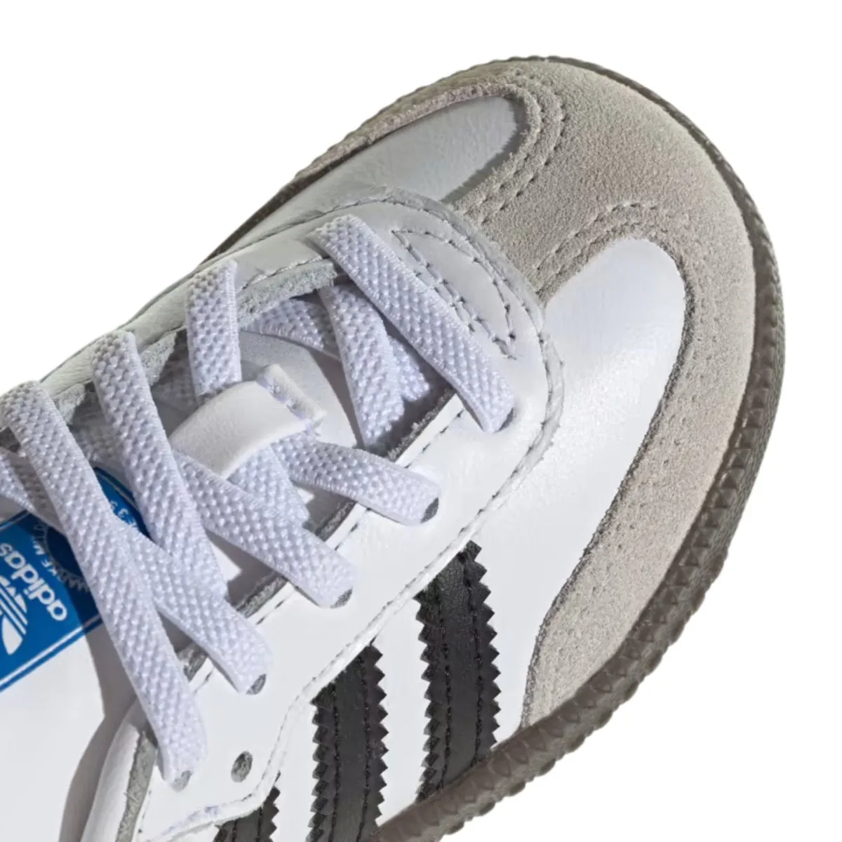 Adidas Kleinkind-Samba OG Wolkenweiß/Core Schwarz/Gummi