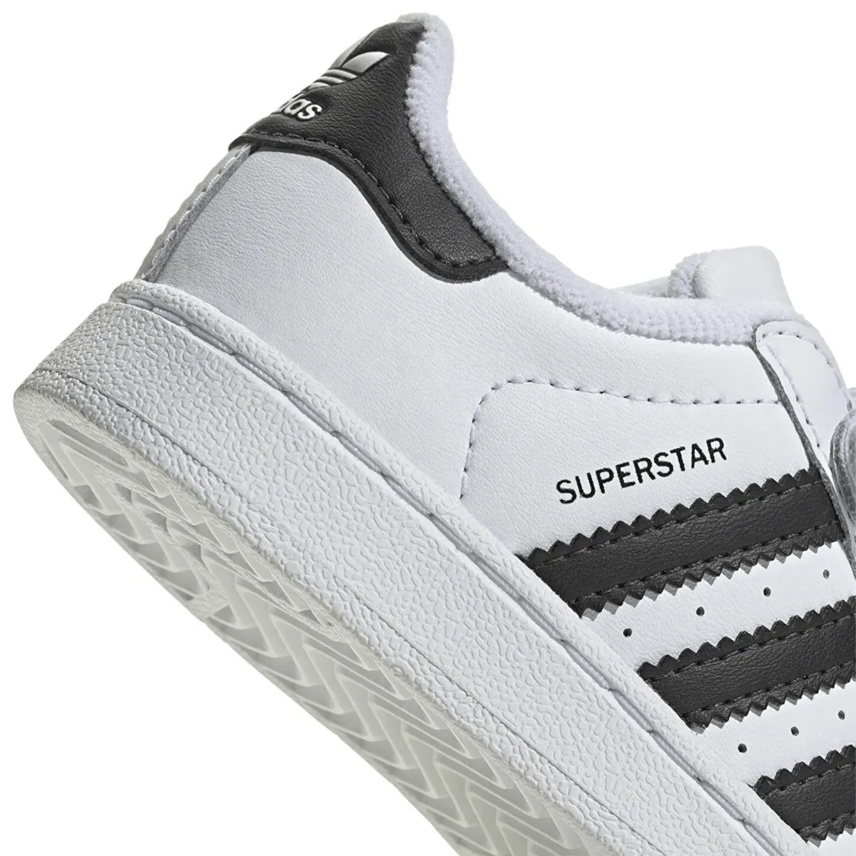 Adidas Kleinkind-Superstar II Wolkenweiß/Kernschwarz/Wolkenweiß