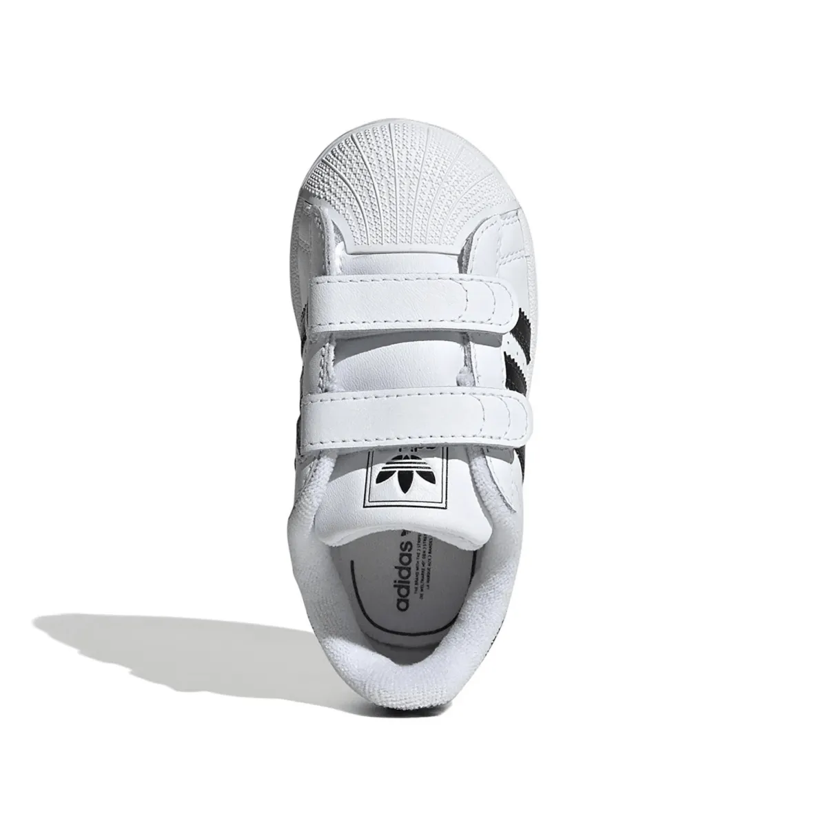 Adidas Kleinkind-Superstar II Wolkenweiß/Kernschwarz/Wolkenweiß