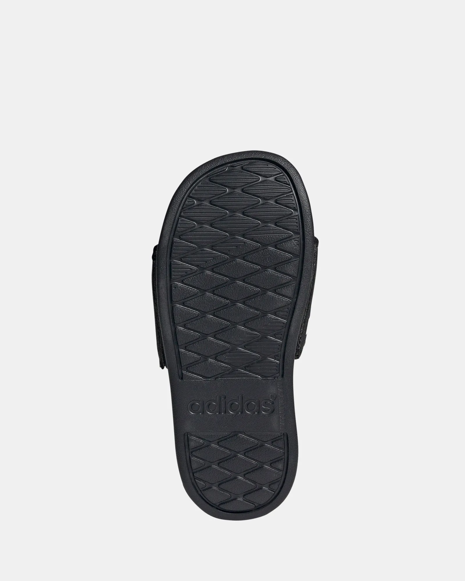 Adilette Comfort Strip K B Schwarz/Weiß