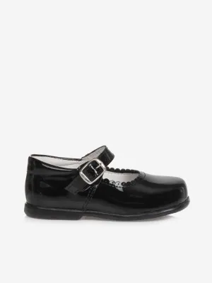 Andanines Mädchen Lack-Mary-Jane-Schuhe in Schwarz