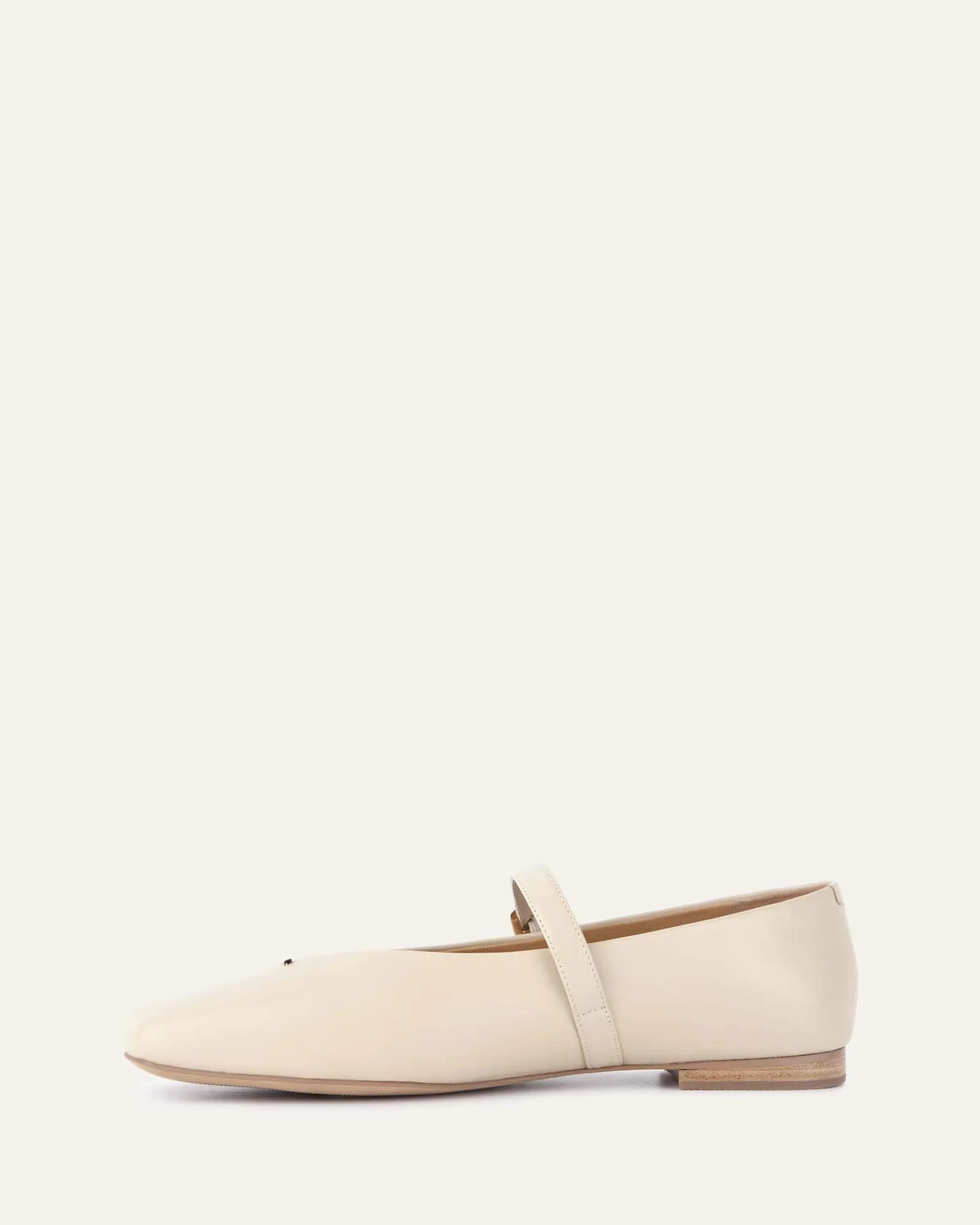 APRIL CASUAL FLATS SAND LEDER