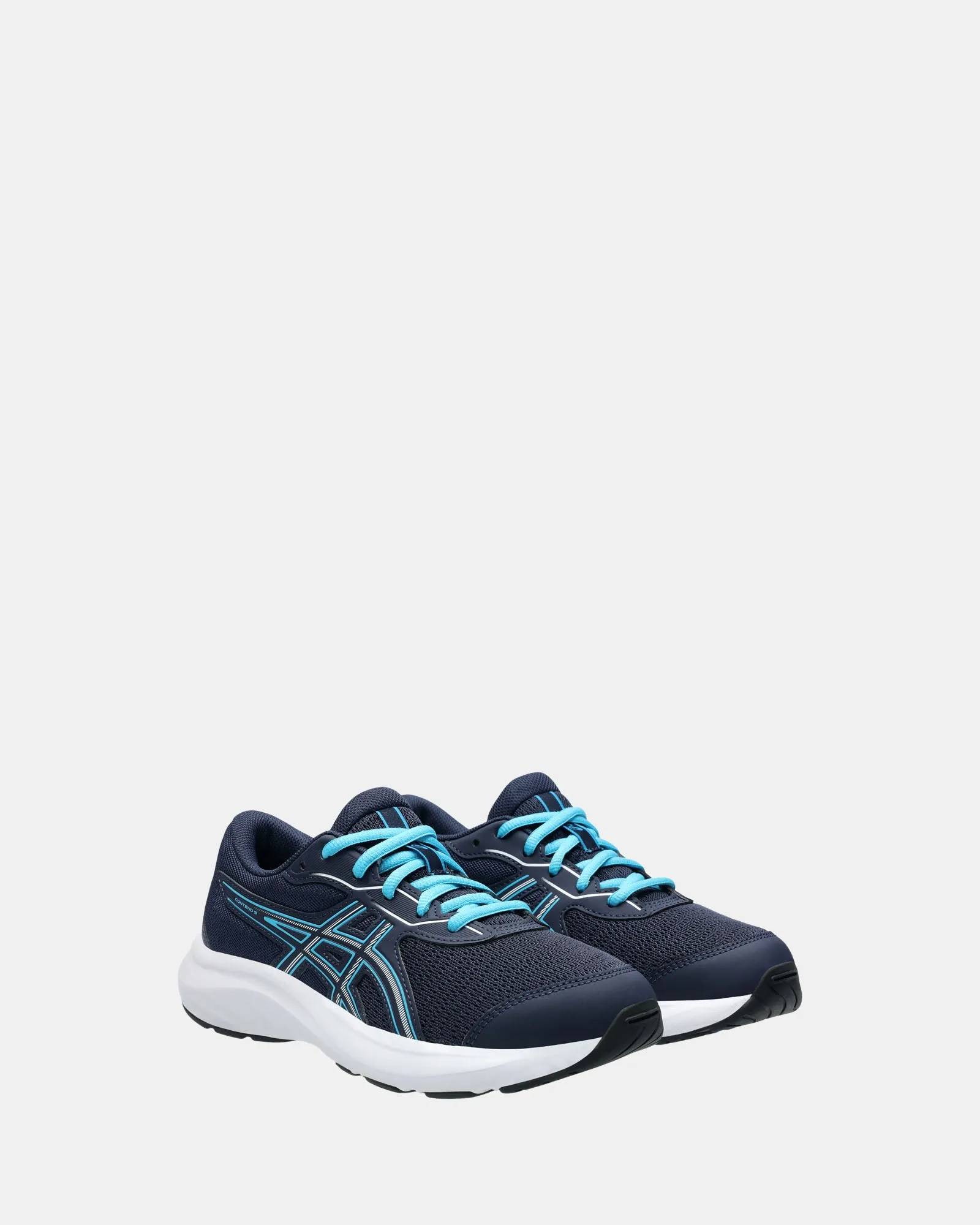 Asics Kinder-Schuhe Contend 9 Grundschule Mitternacht/Weiß