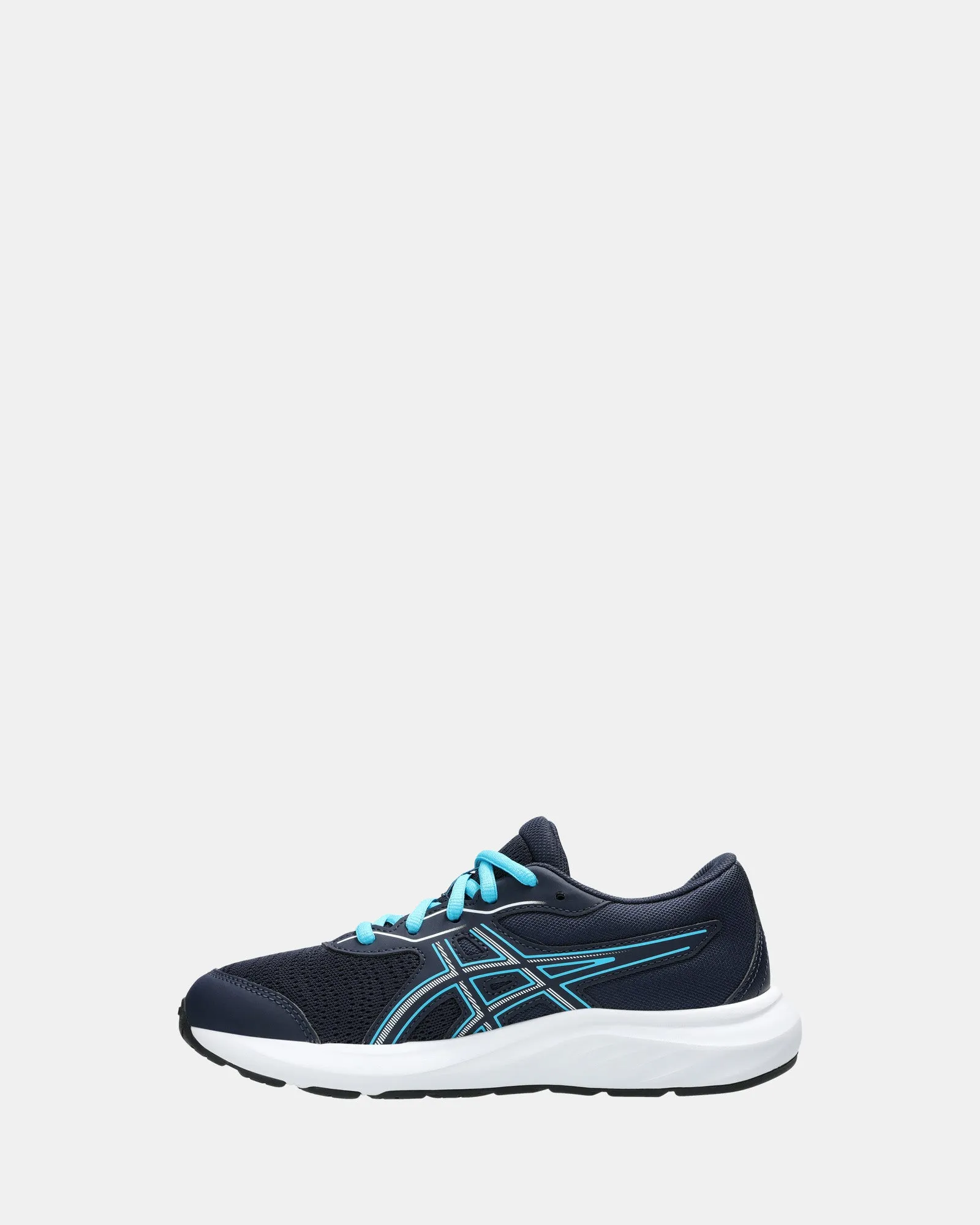Asics Kinder-Schuhe Contend 9 Grundschule Mitternacht/Weiß