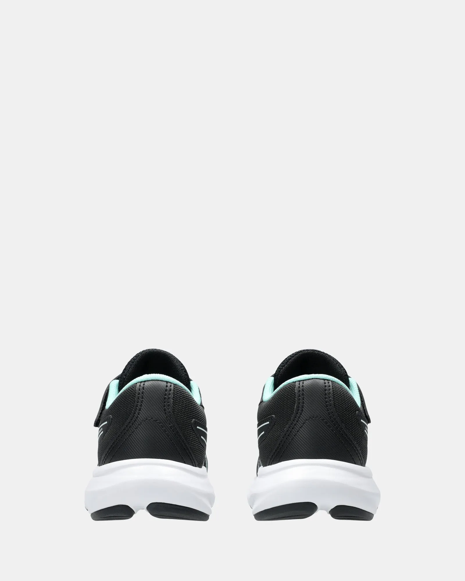 Asics Kinder-Schuhe Contend 9 Ps G Schwarz/Leuchtendes Minzgrün