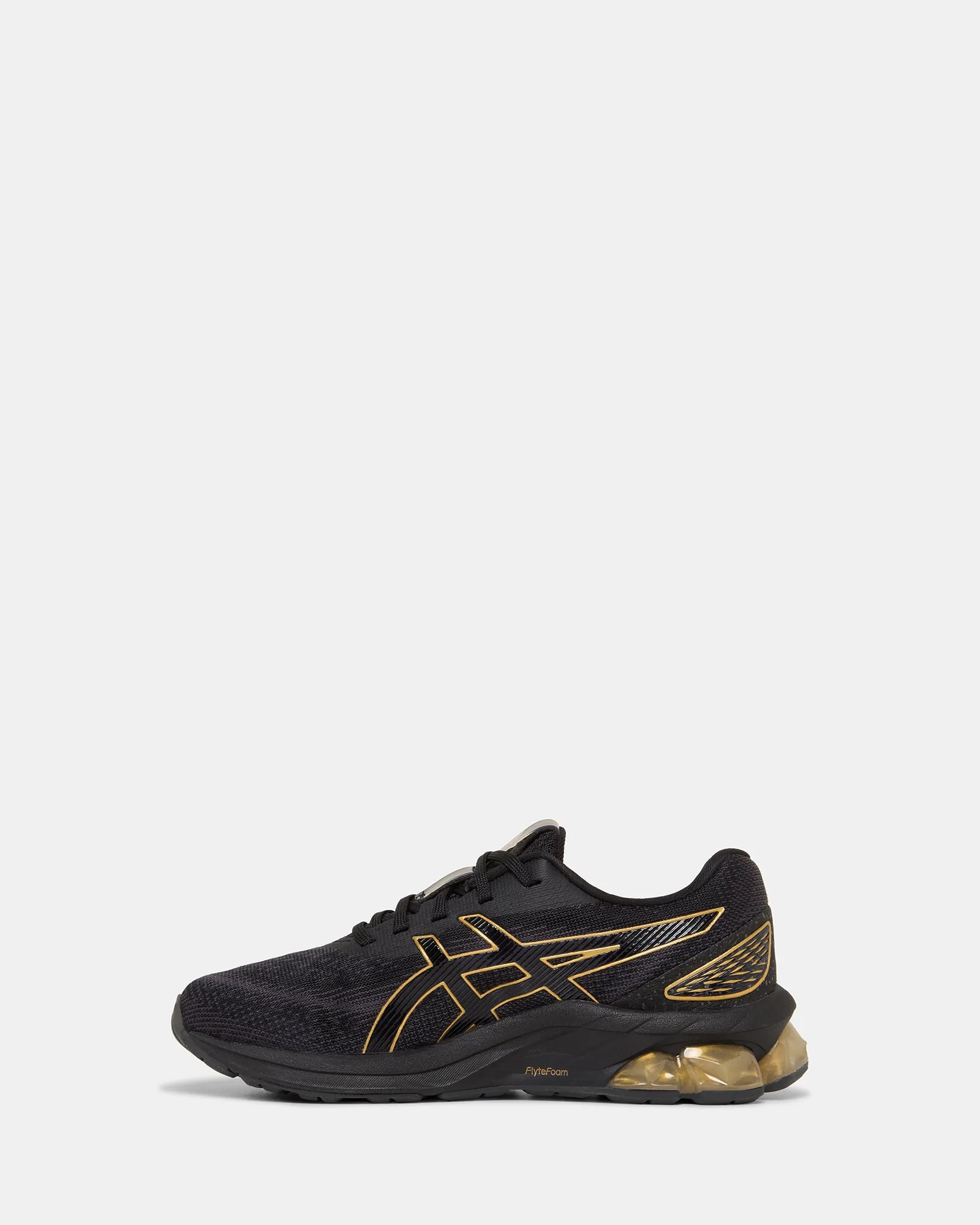 Asics Kinder Schuhe Gel-Quantum 180 VII Grundschule Schwarz/Reines Gold