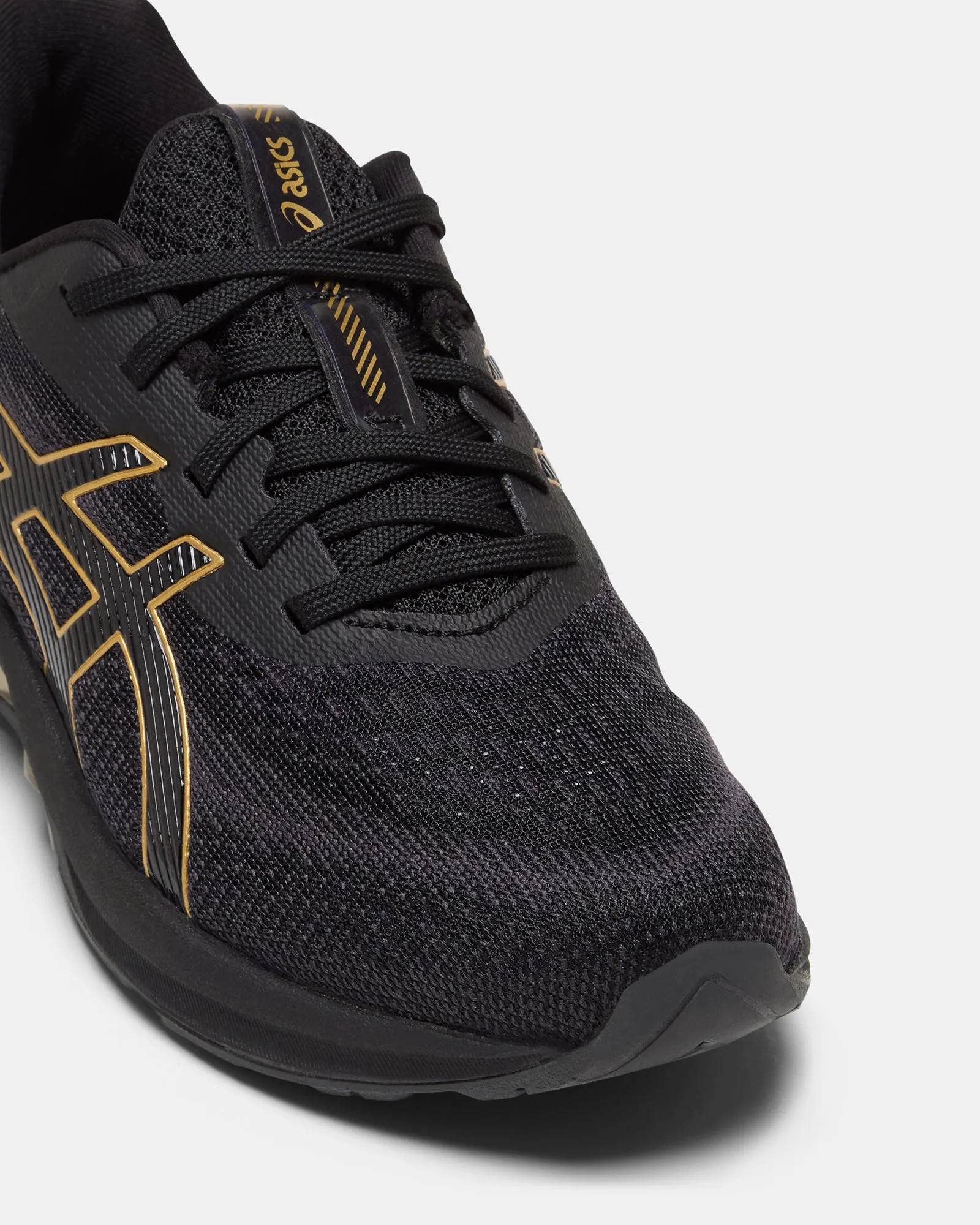 Asics Kinder Schuhe Gel-Quantum 180 VII Grundschule Schwarz/Reines Gold