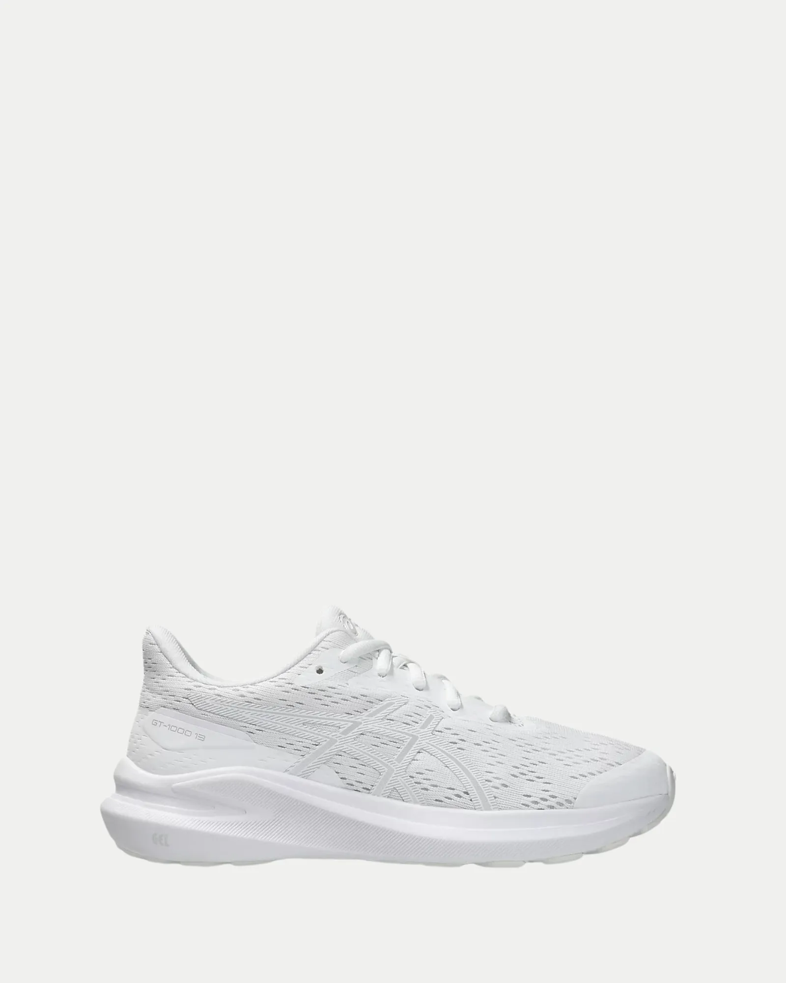 Asics Kinder Schuhe GT-1000 13 Grundschule Weiß/Beton