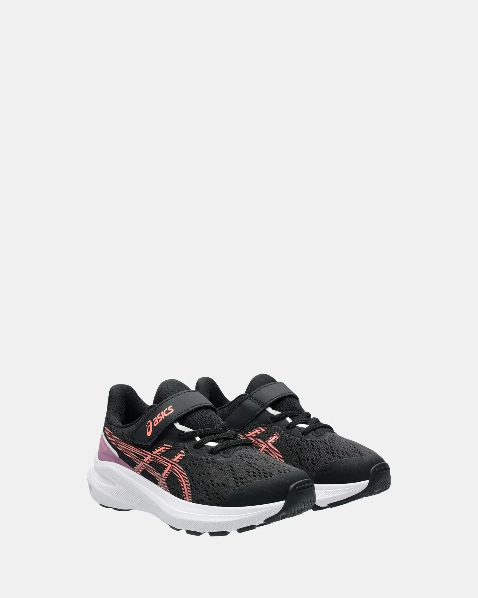 Asics Kinder Schuhe GT-1000 13 Vorschule Schwarz/Sonnenkoralle