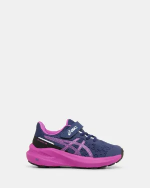 Asics Kinder Schuhe GT-1000 13 Vorschule Indigo Blau/Knalliges Magenta