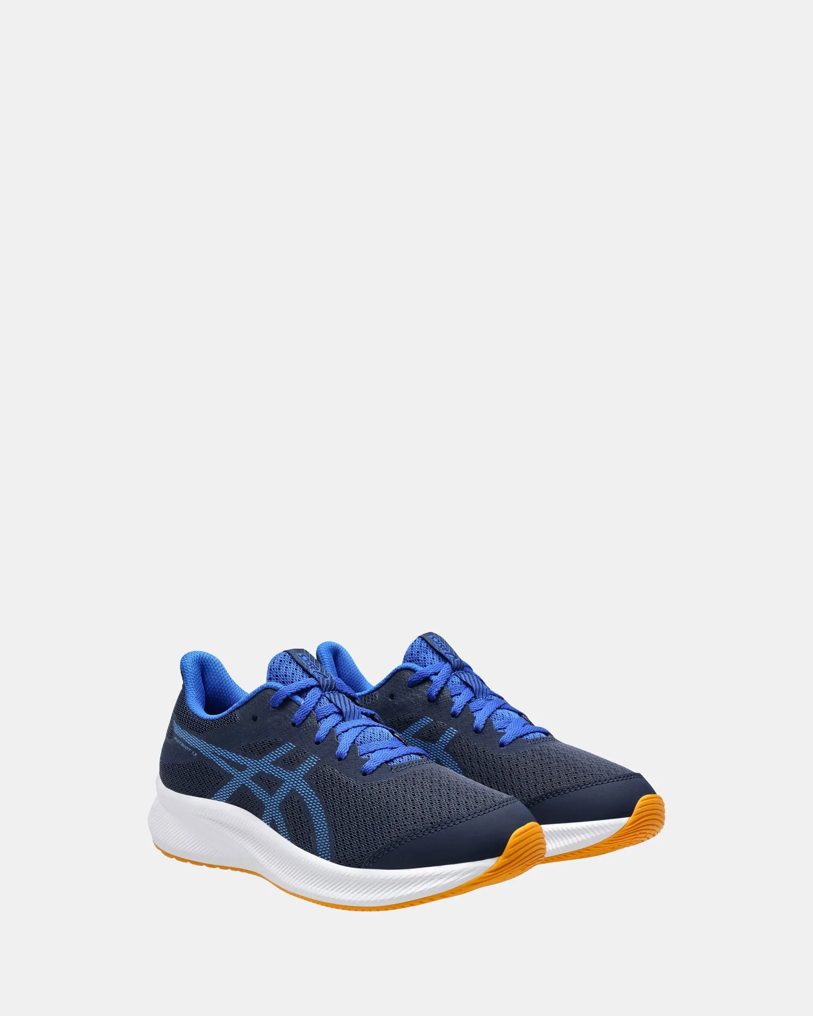 Asics Kinder-Schuhe Patriot 13 Grundschule Mitternacht/Blau Coast