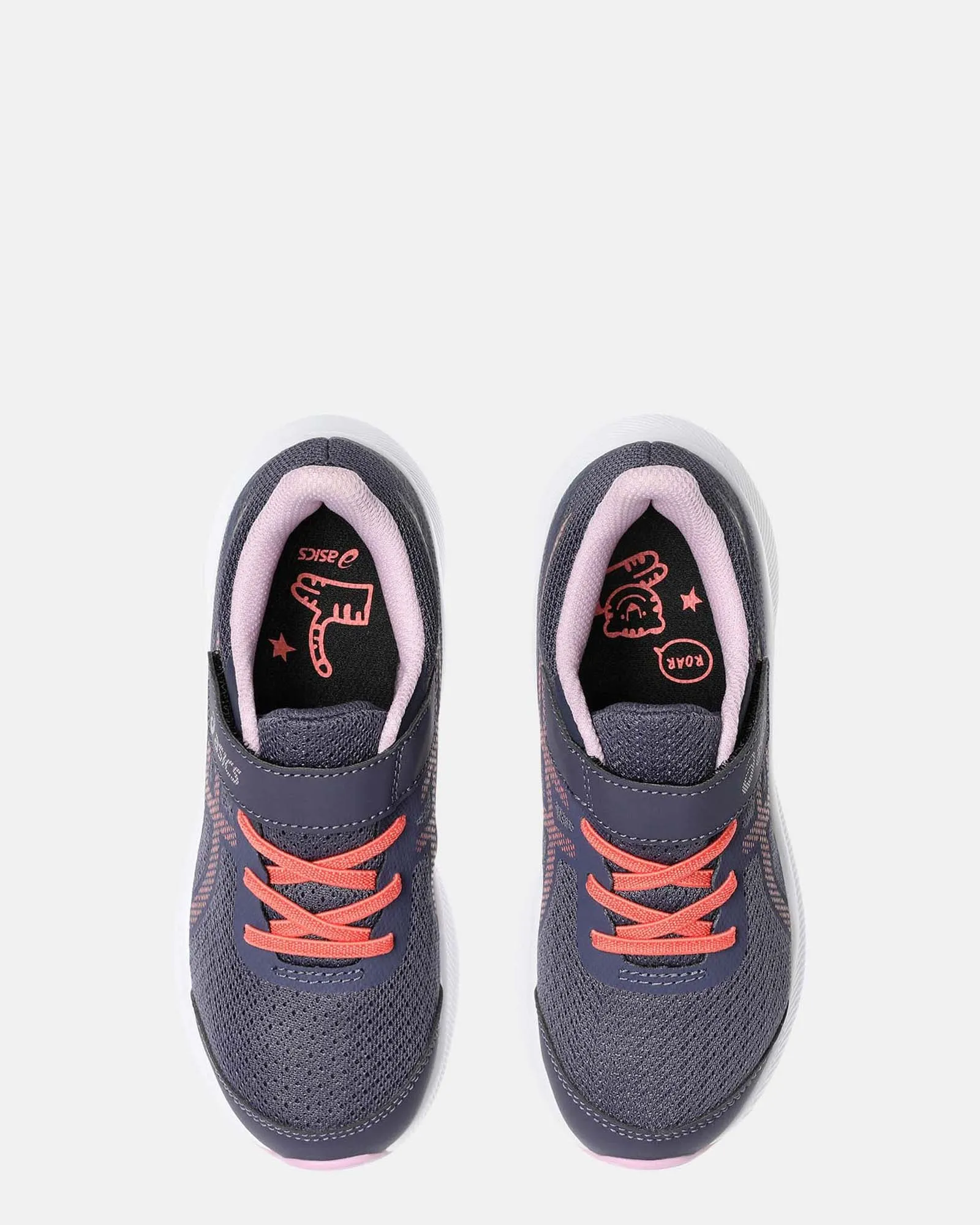 Asics Kinder-Schuhe Patriot 13 Vorschule Indigo Nebel/Papaya