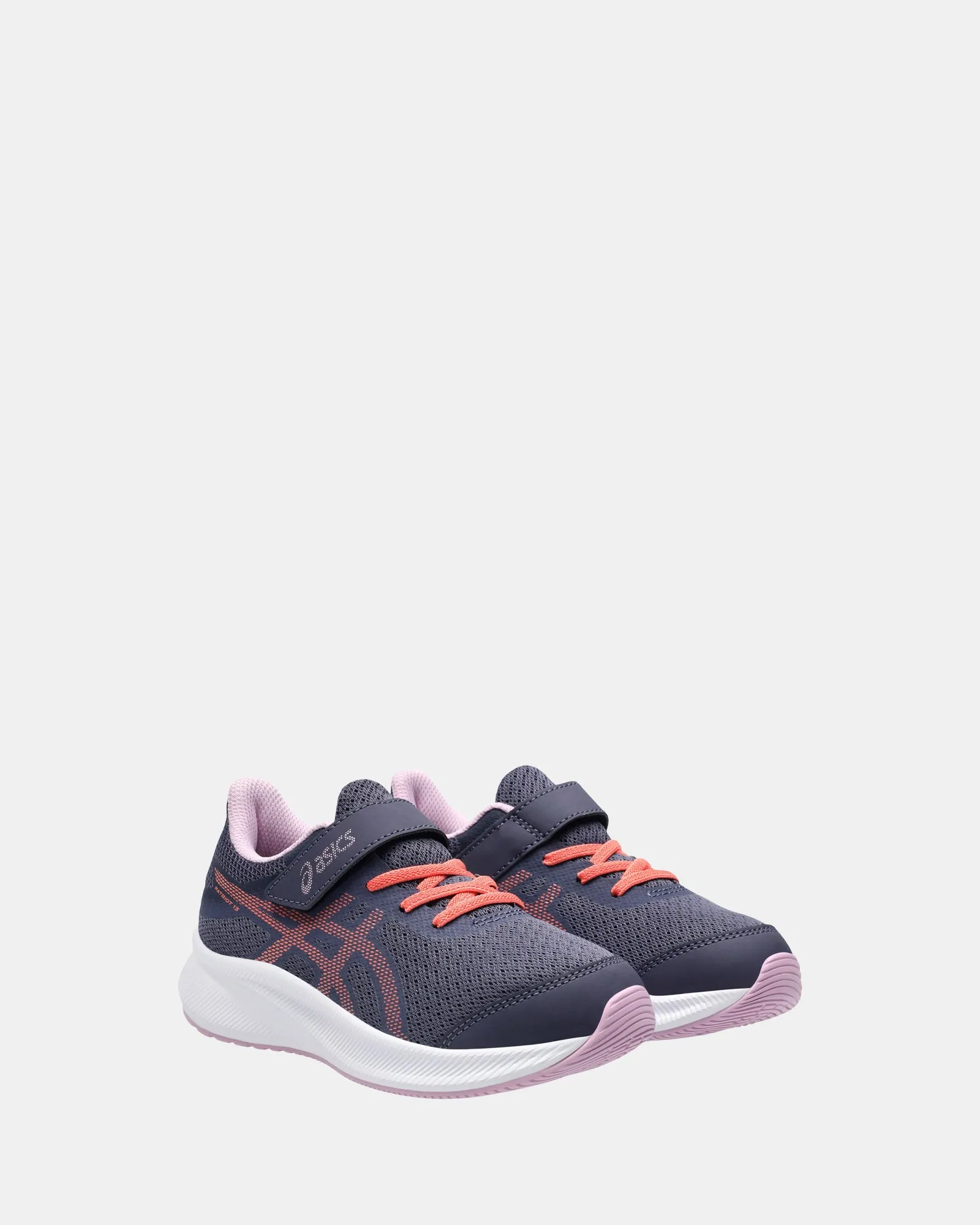Asics Kinder-Schuhe Patriot 13 Vorschule Indigo Nebel/Papaya
