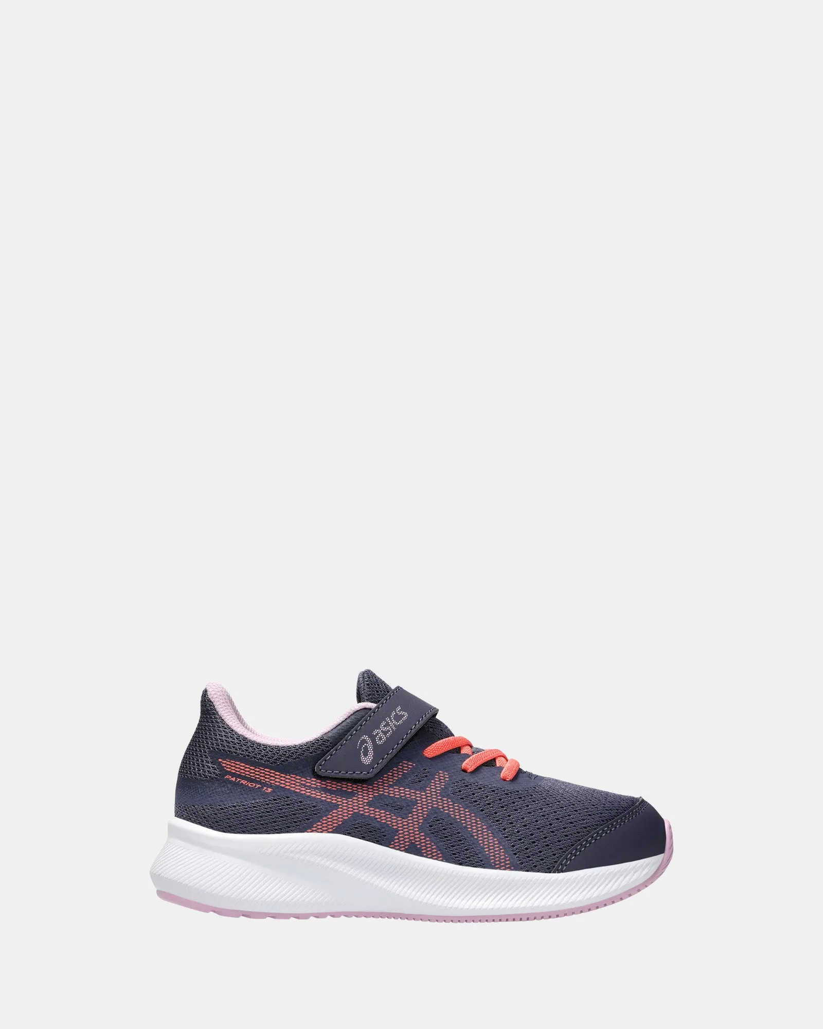 Asics Kinder-Schuhe Patriot 13 Vorschule Indigo Nebel/Papaya