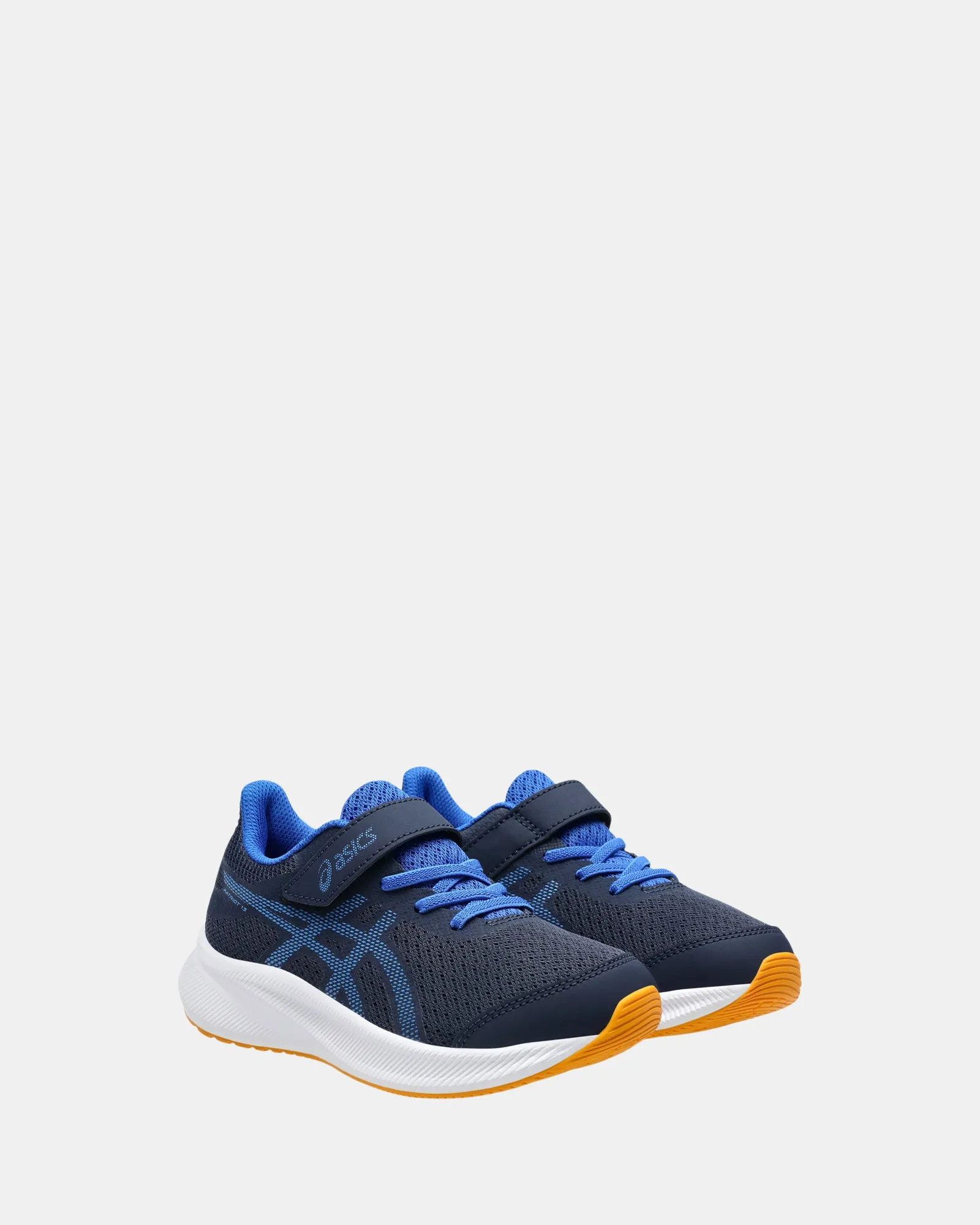 Asics Kinderschuhe Patriot 13 Vorschule Mitternacht/Blau Coast