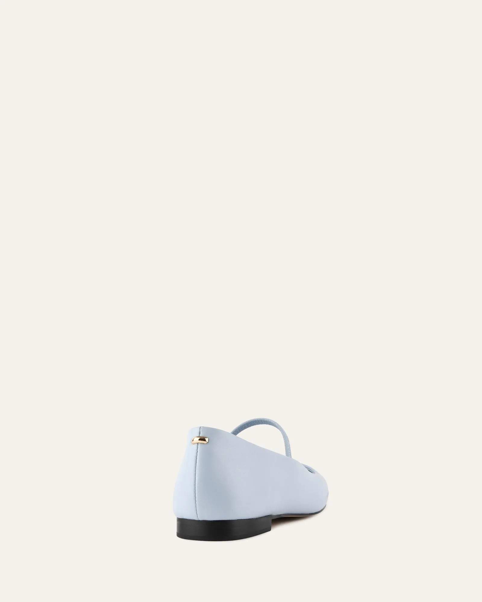 AVERY CASUAL FLATS NEBELBLAU LEDER