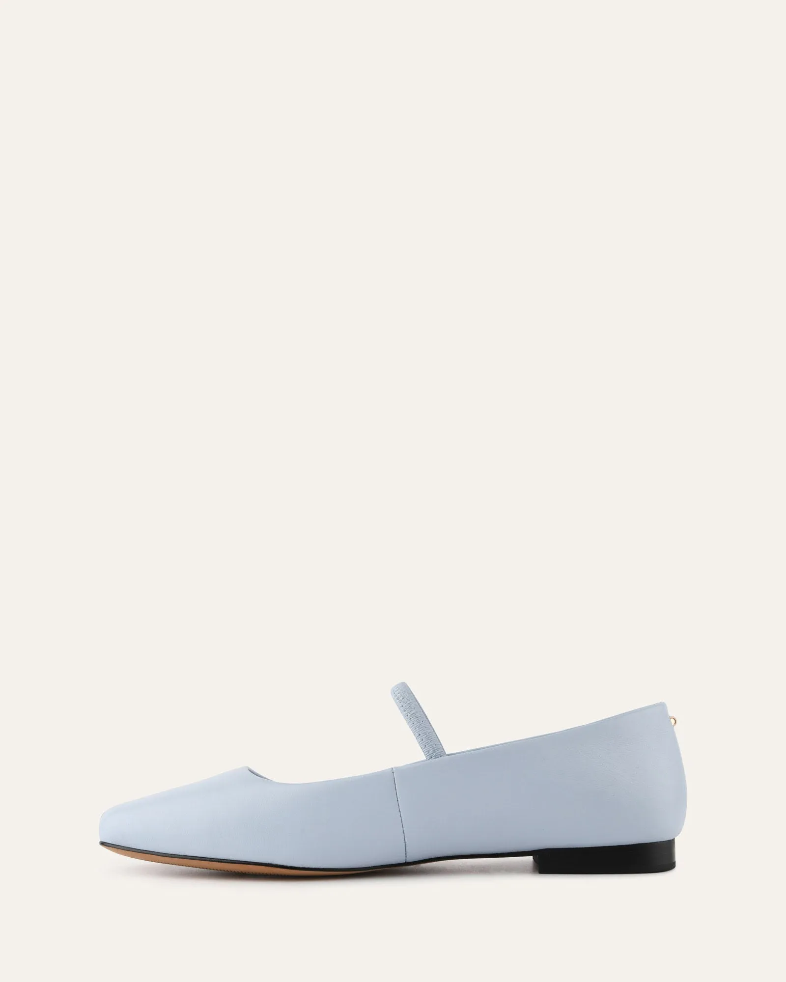 AVERY CASUAL FLATS NEBELBLAU LEDER