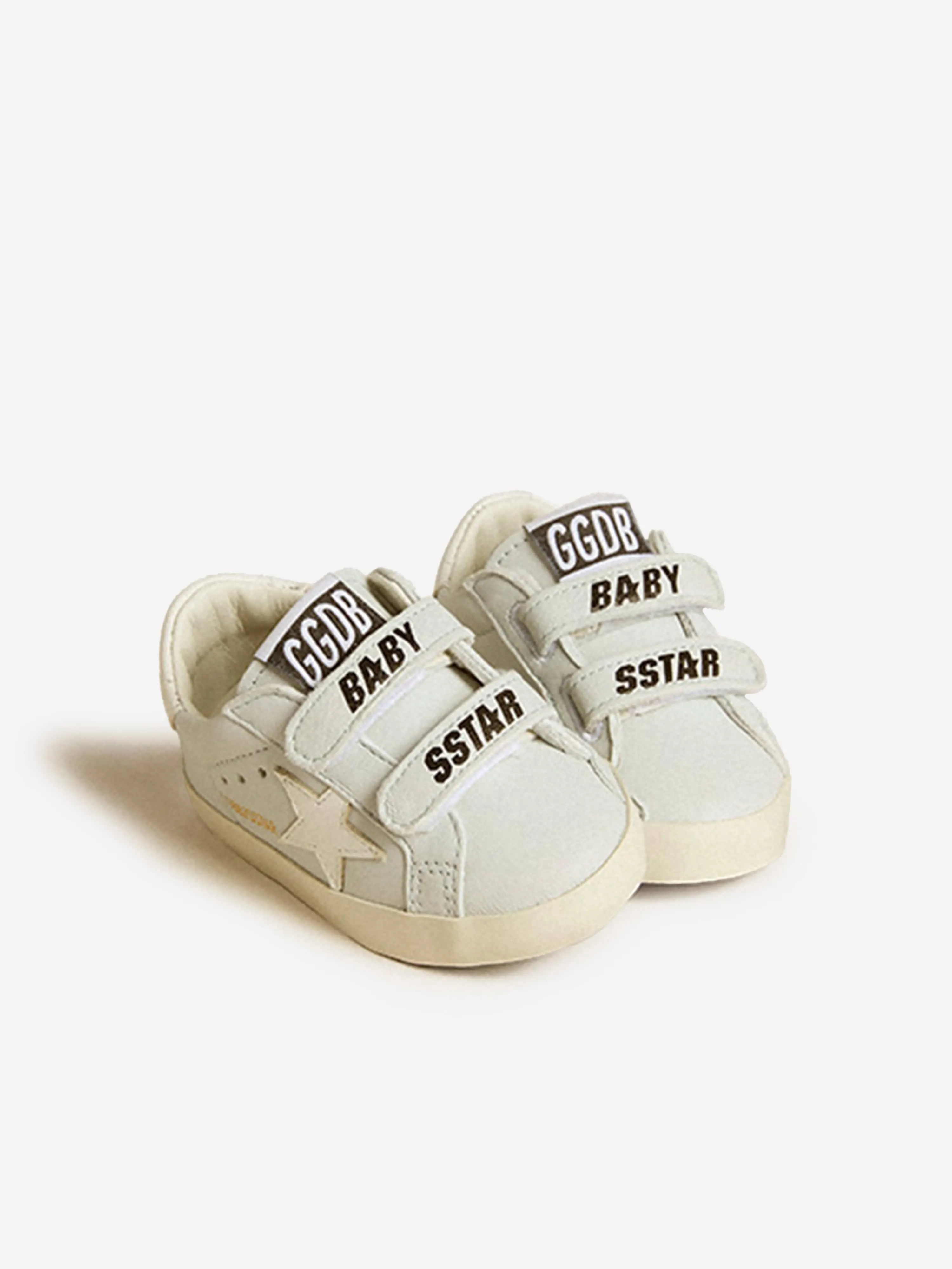 Graue Lederschulschuhe für Jungen