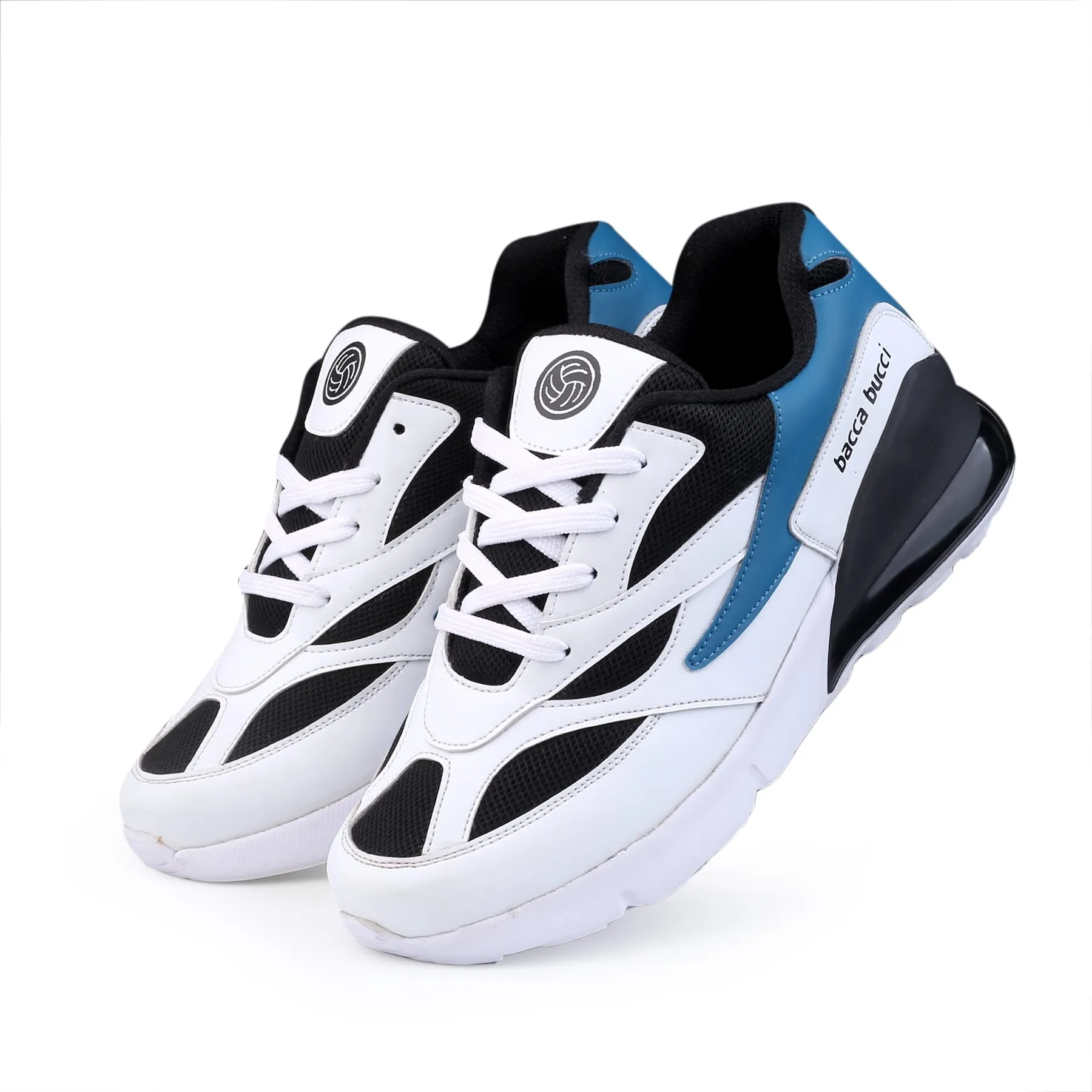 Bacca Bucci Jungen oder Mädchen urbane retro Blocked Mode Sneaker zum Laufen, Laufen, Feiern & Spaß (Alter: 8 bis 12 Jahre)