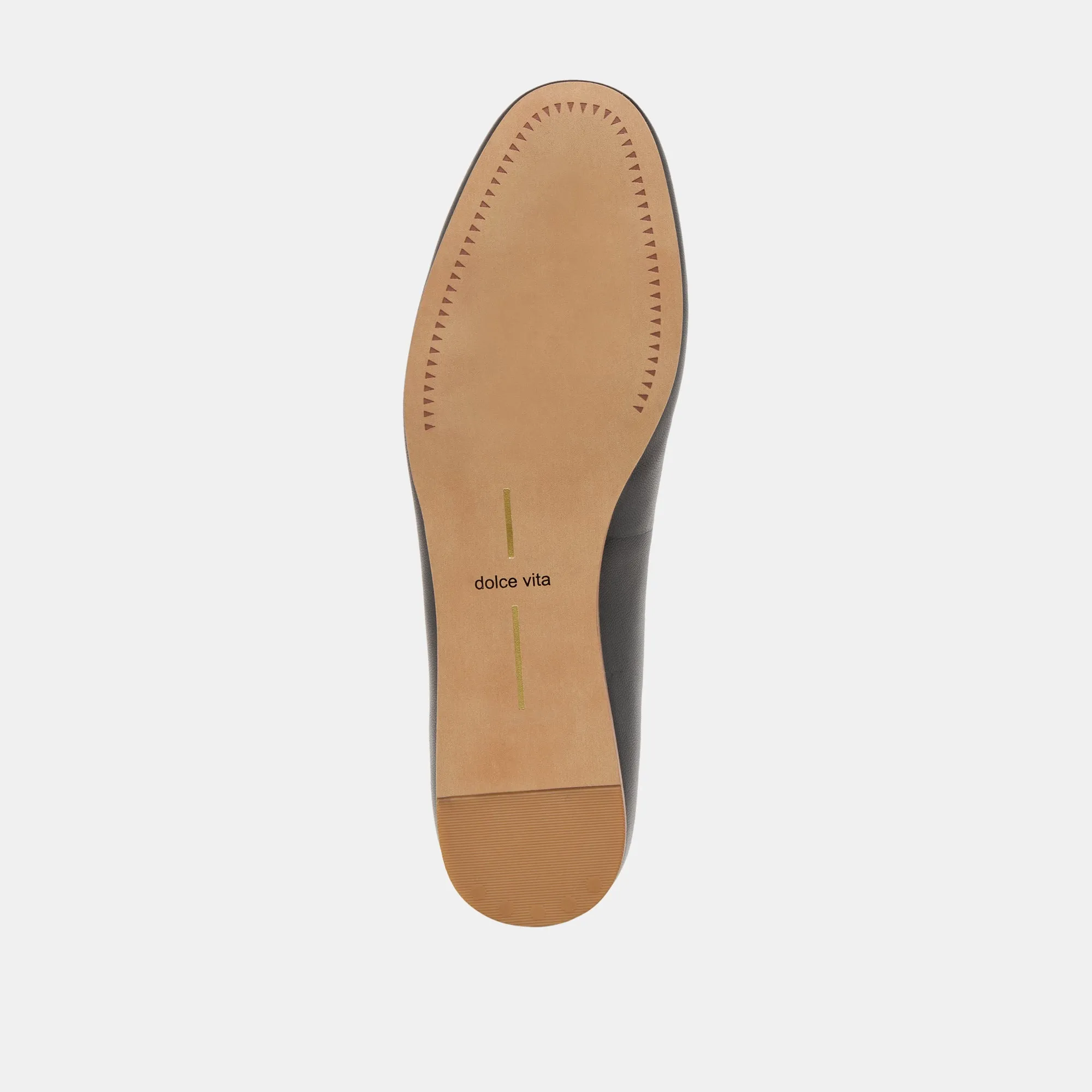 BAIDEN BALLETTFLATS AUS SCHWARZEM LEDER