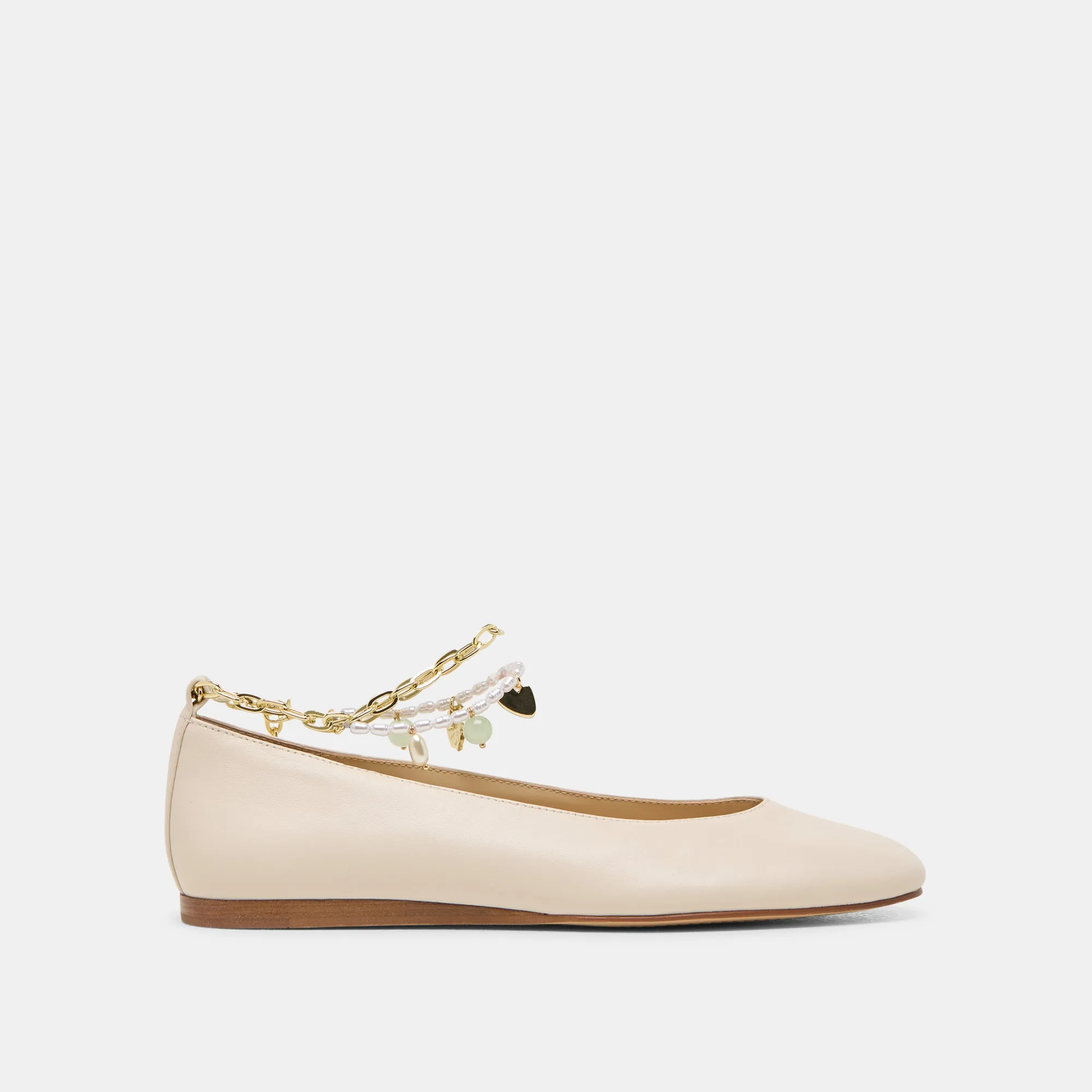 BAIDEN BALLET FLATS KNOCHENLEDER