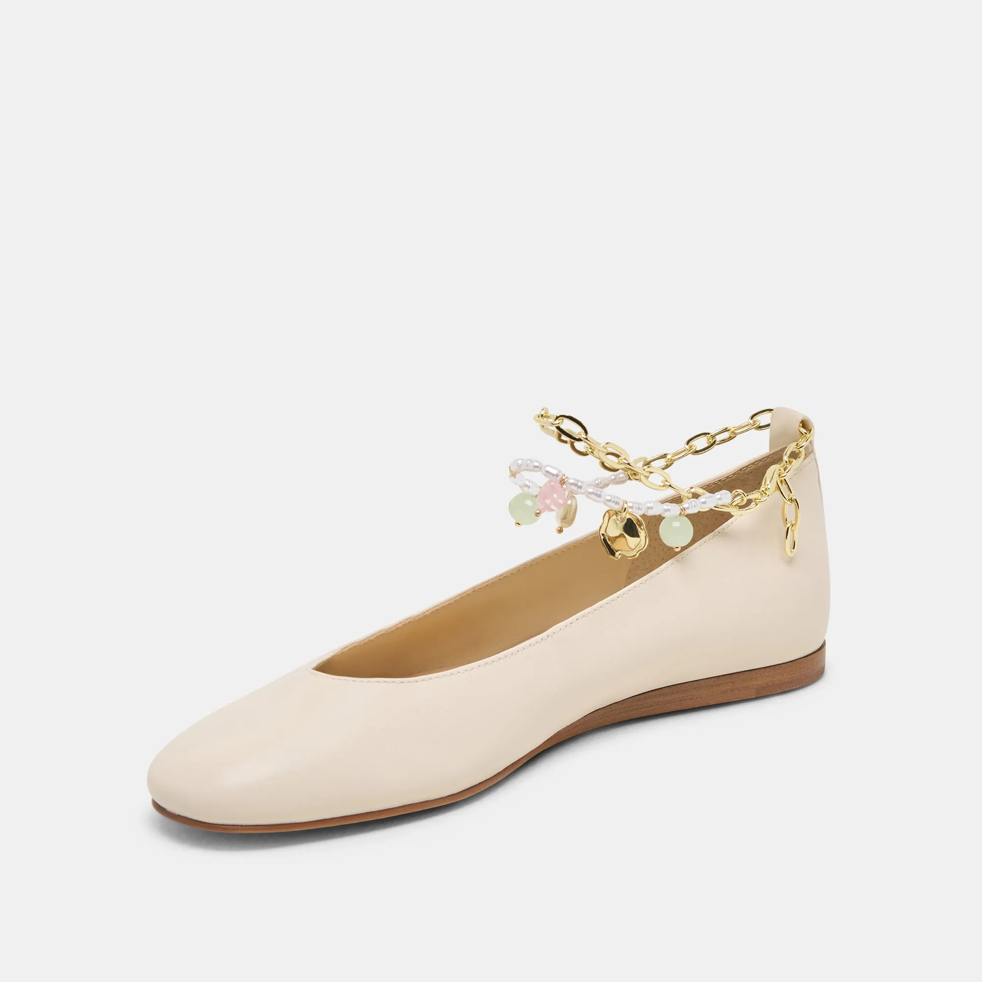 BAIDEN BALLET FLATS KNOCHENLEDER