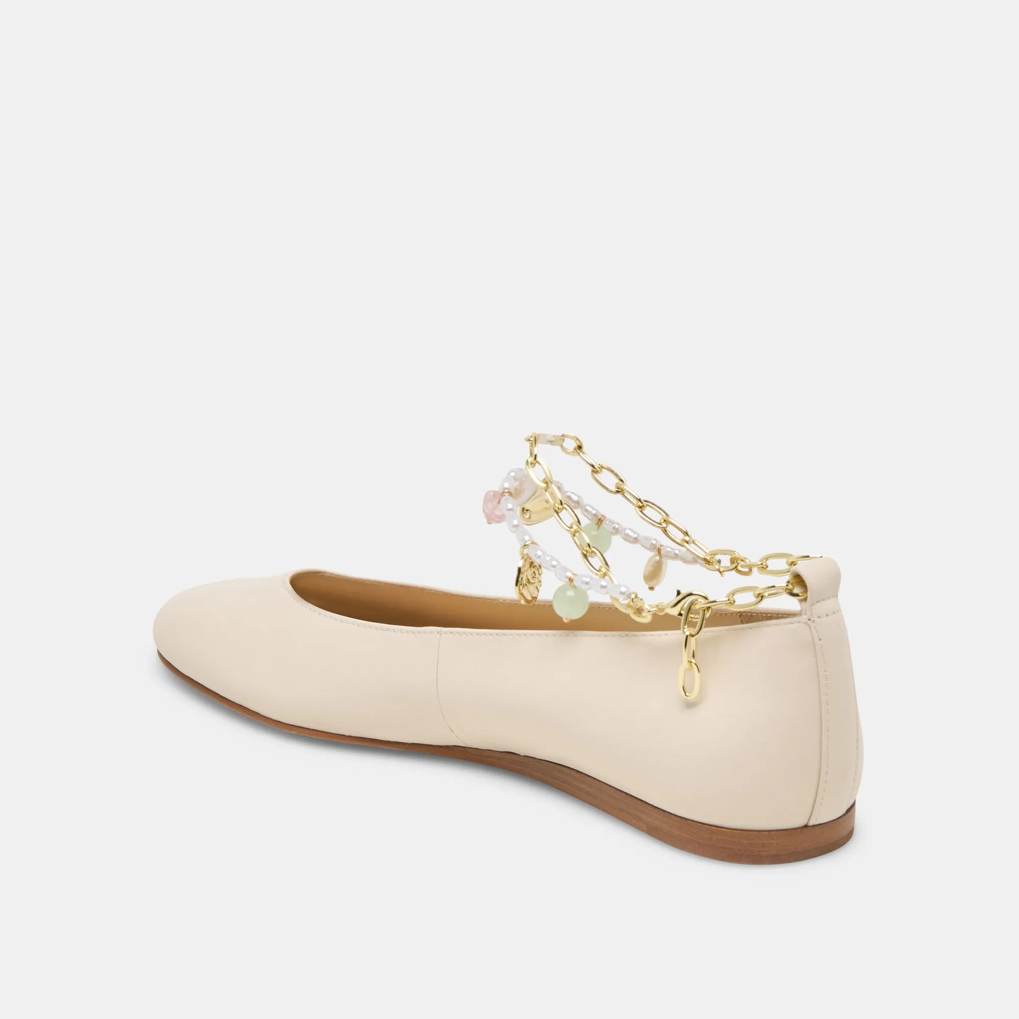 BAIDEN BALLET FLATS KNOCHENLEDER