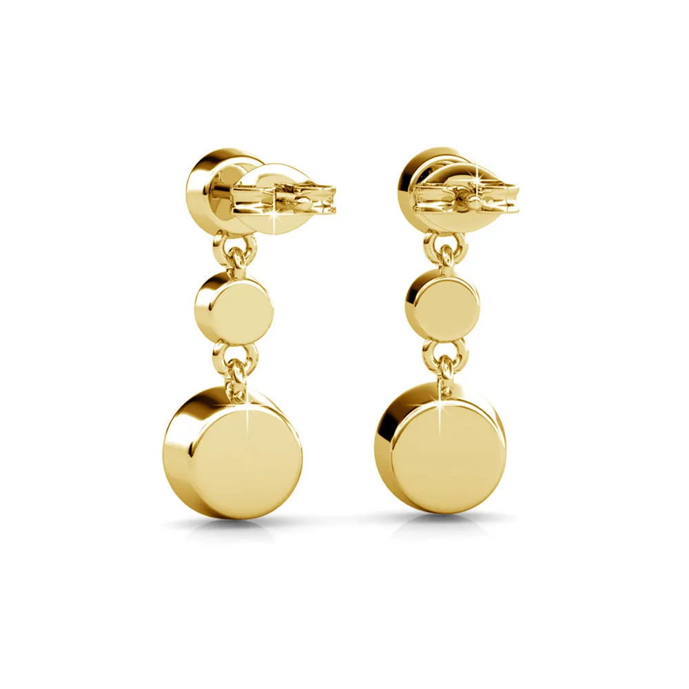 Bailey 18k Weißgold plattierte Tropfen-Ohrstecker mit Swarovski-Kristallen — Endgültiger Verkauf