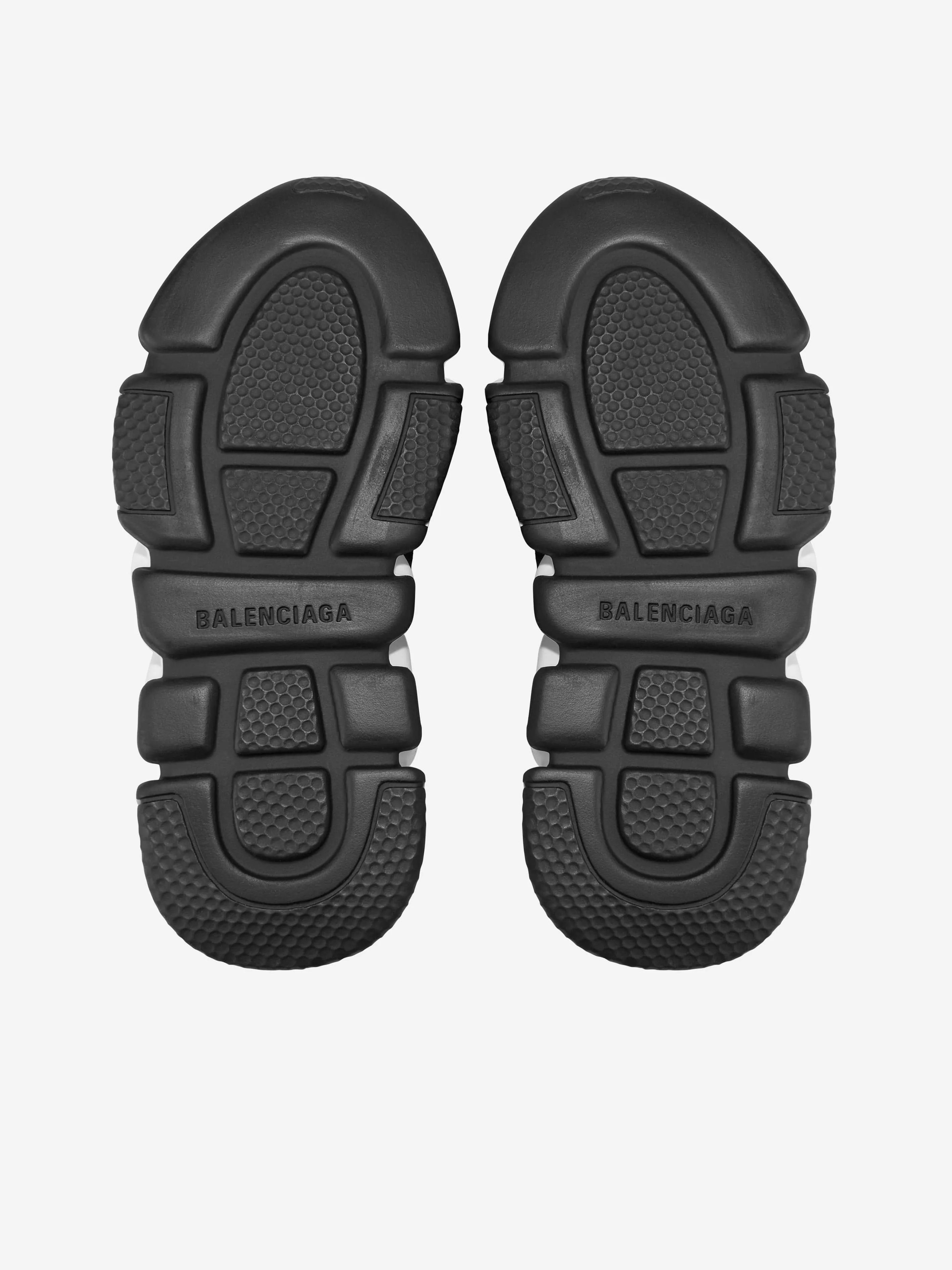 Balenciaga Kids Speed Sneakers in Schwarz