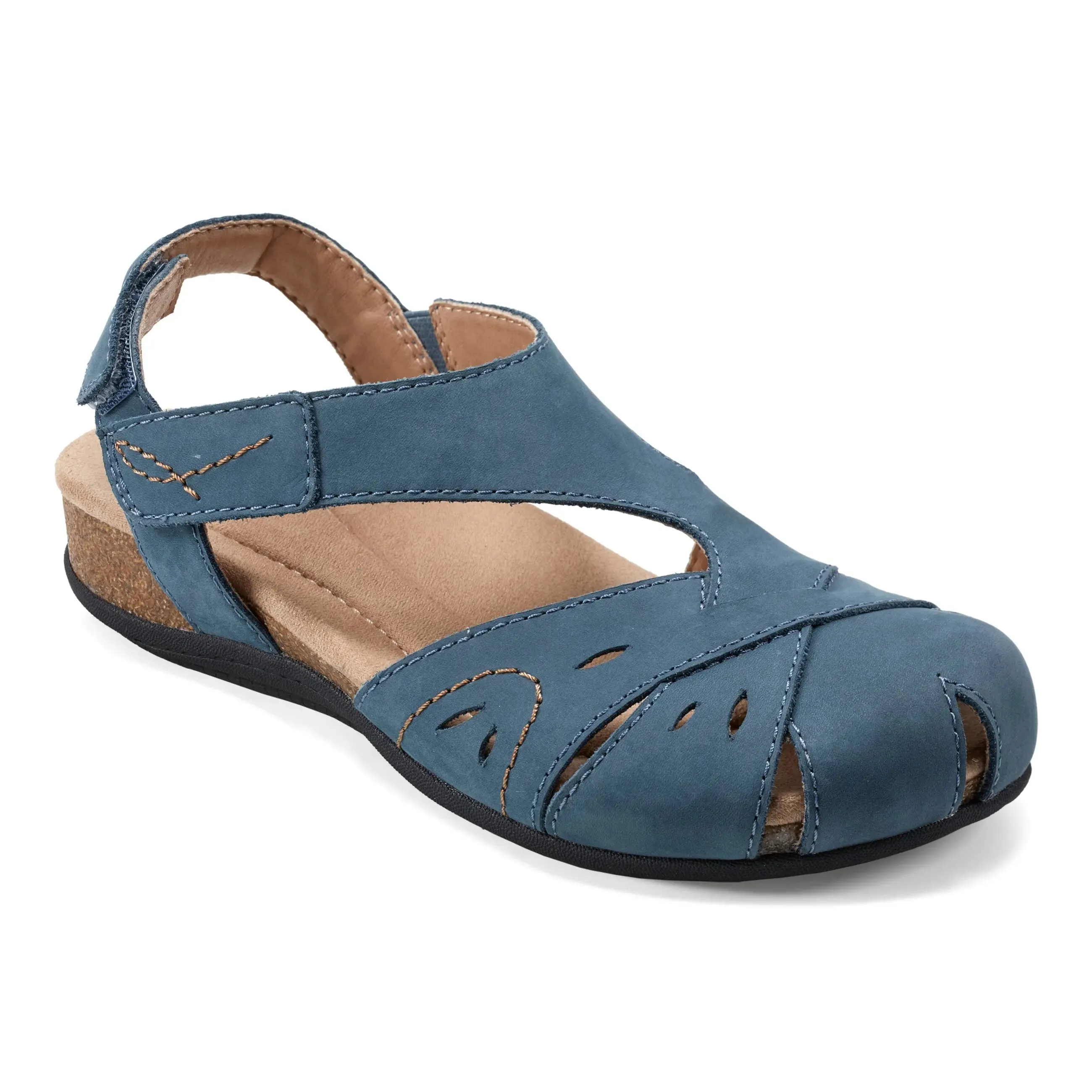 Birdine Bequeme Slip-On Sandalen mit Rundkappe