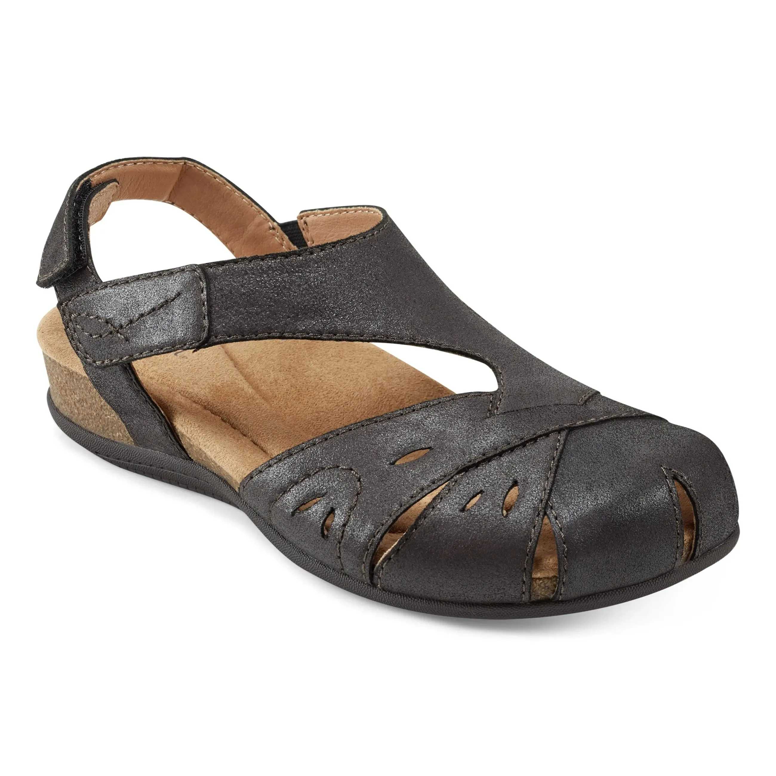 Birdine Bequeme Slip-On Sandalen mit Rundkappe