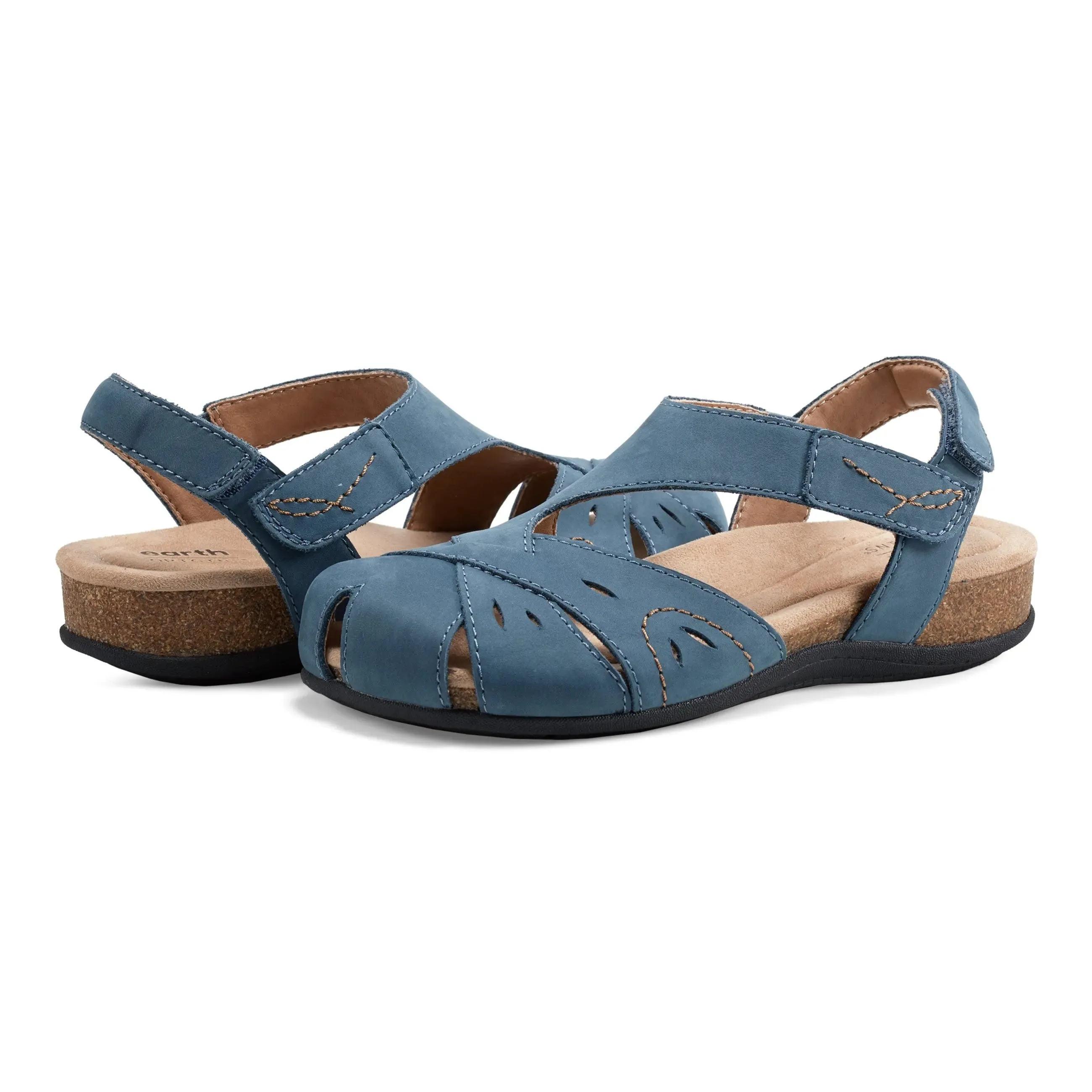 Birdine Bequeme Slip-On Sandalen mit Rundkappe
