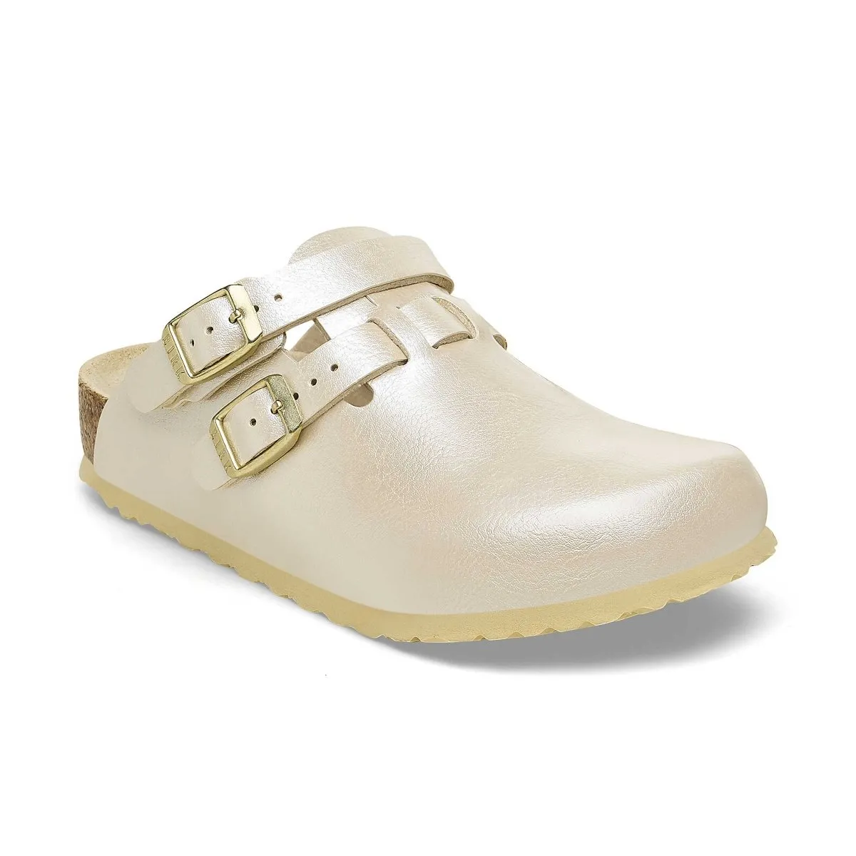 Birkenstock Mädchen Kay Perlenweiß (Größen 30-34)