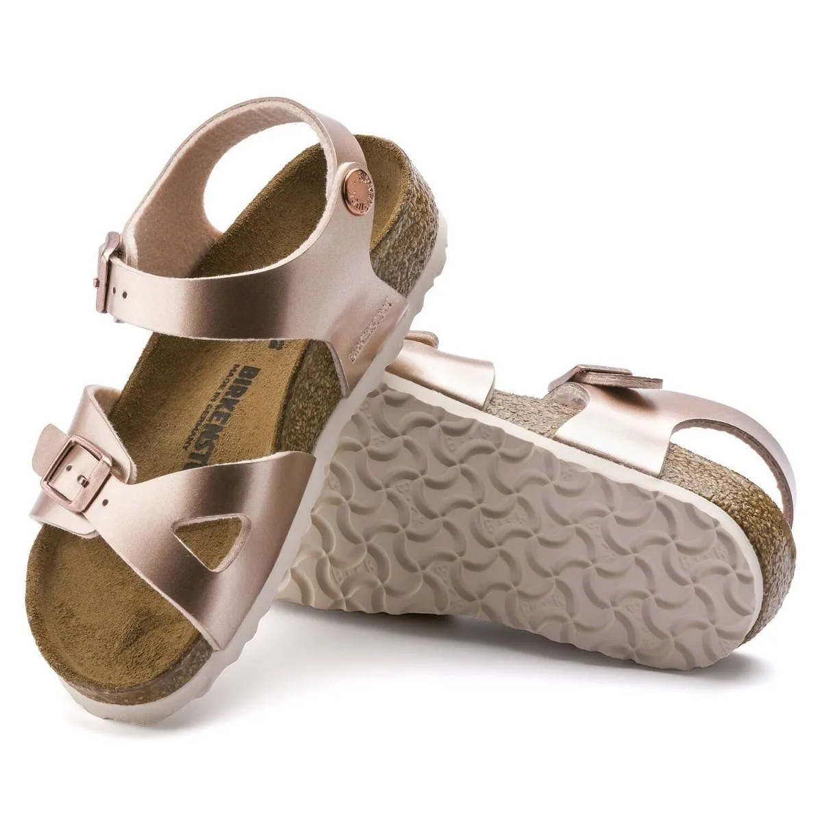 Birkenstock Mädchen Rio Kupfer