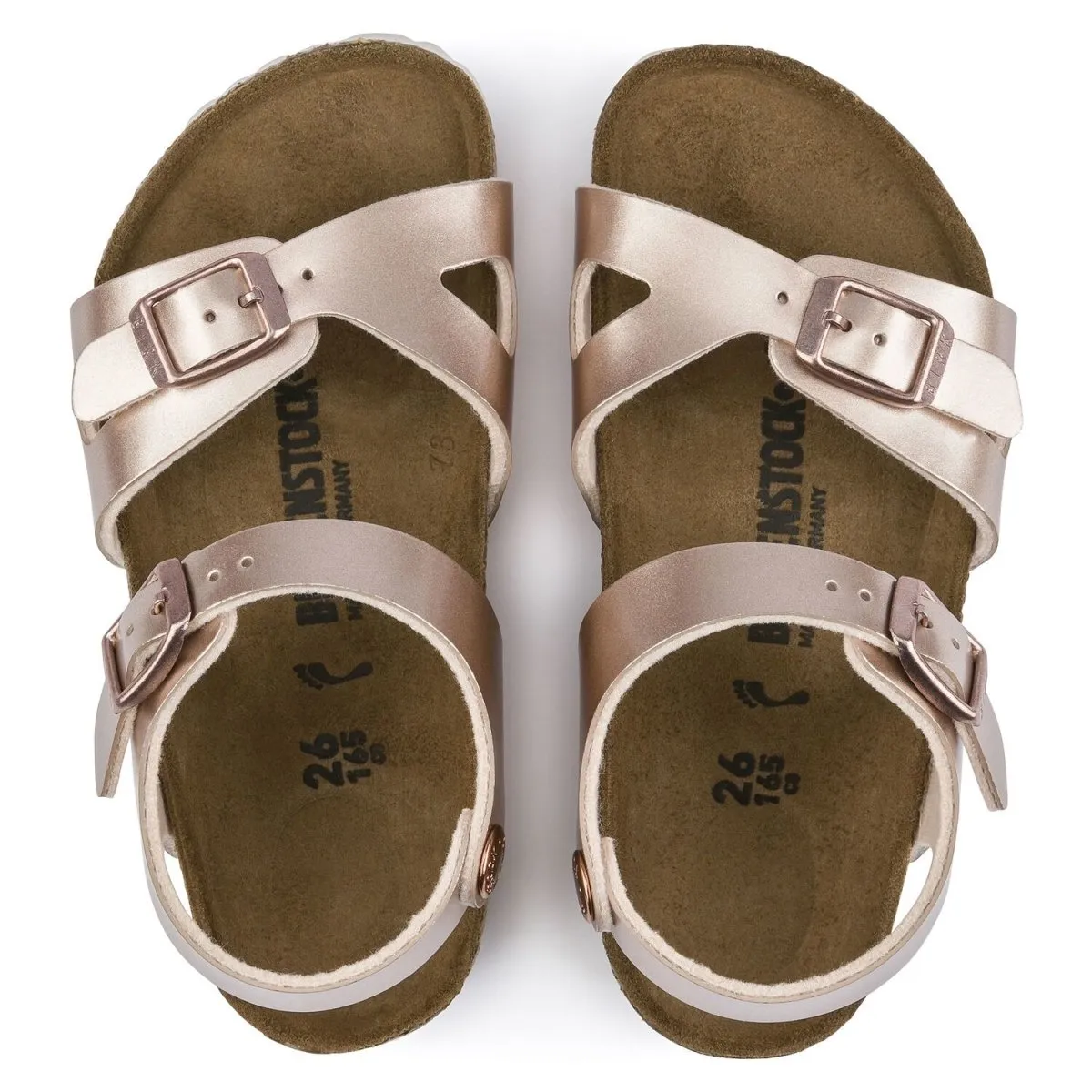 Birkenstock Mädchen Rio Kupfer